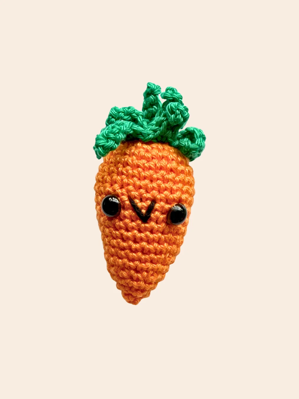 Baby Carrot Crochet Toy Food product image (1)
