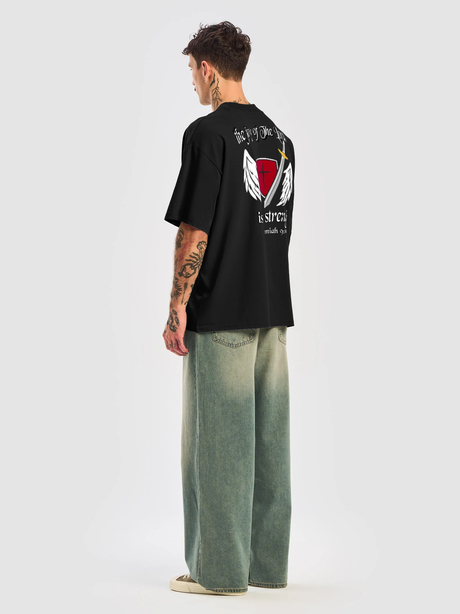 J9 T-Shirt (Black) product image (8)