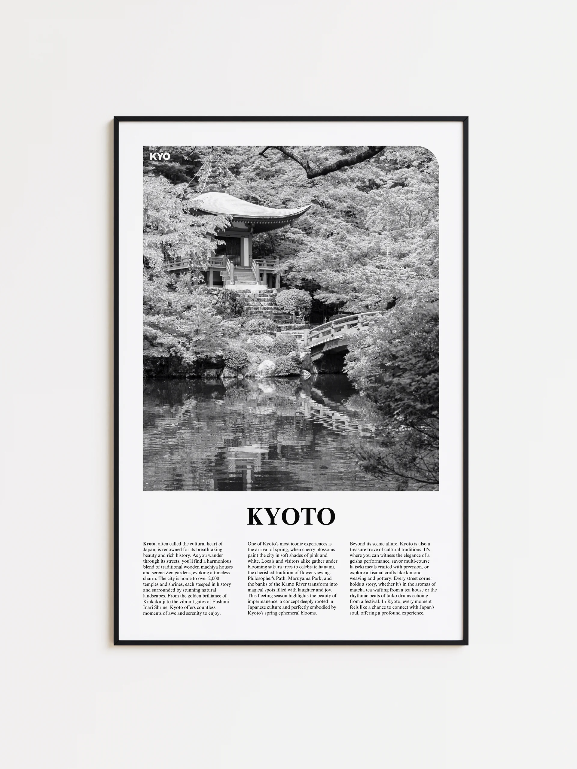 Kyoto 03 Newspaper Poster product image (1)