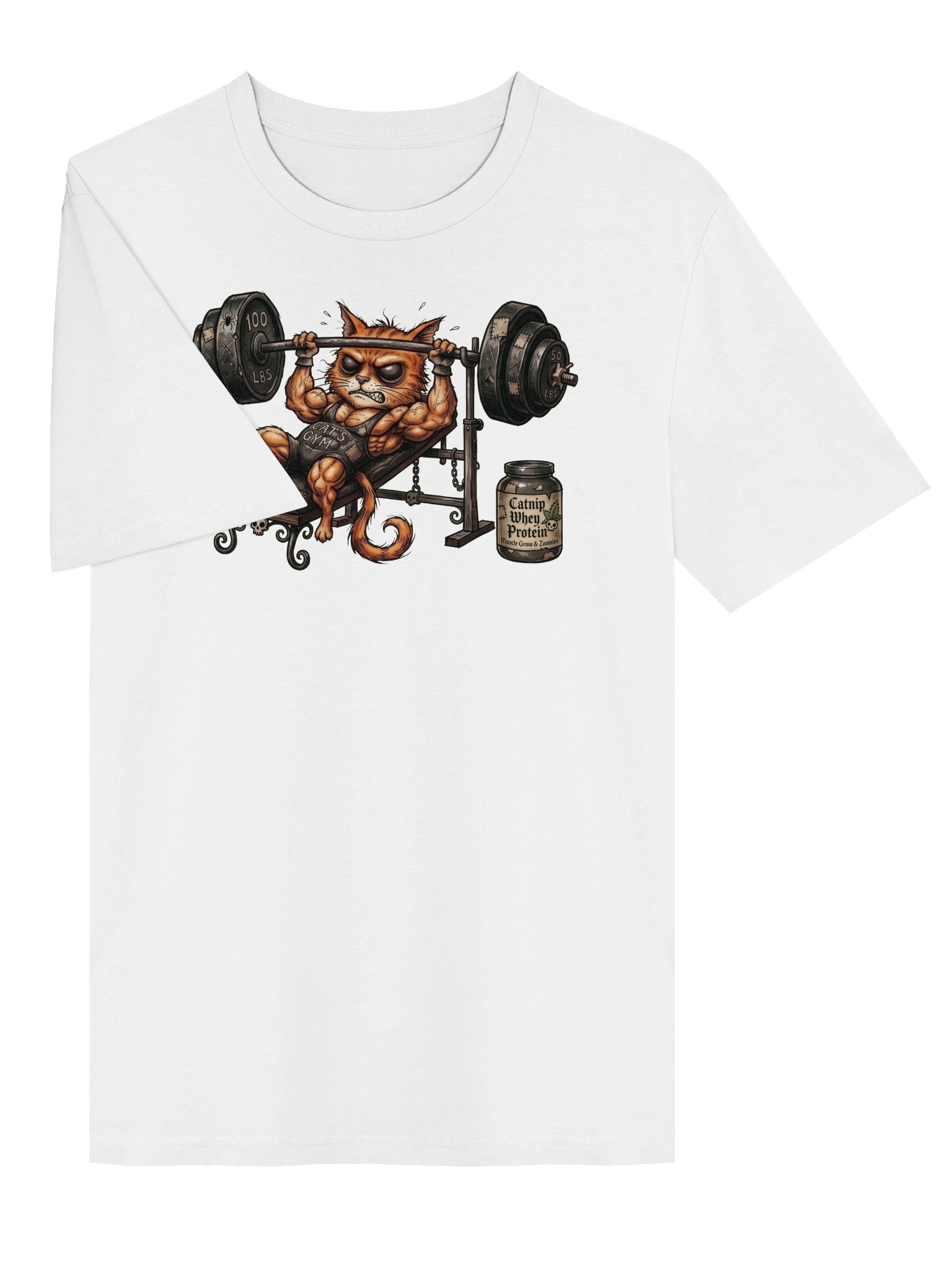 Gym Bench Press T-shirt product image (2)