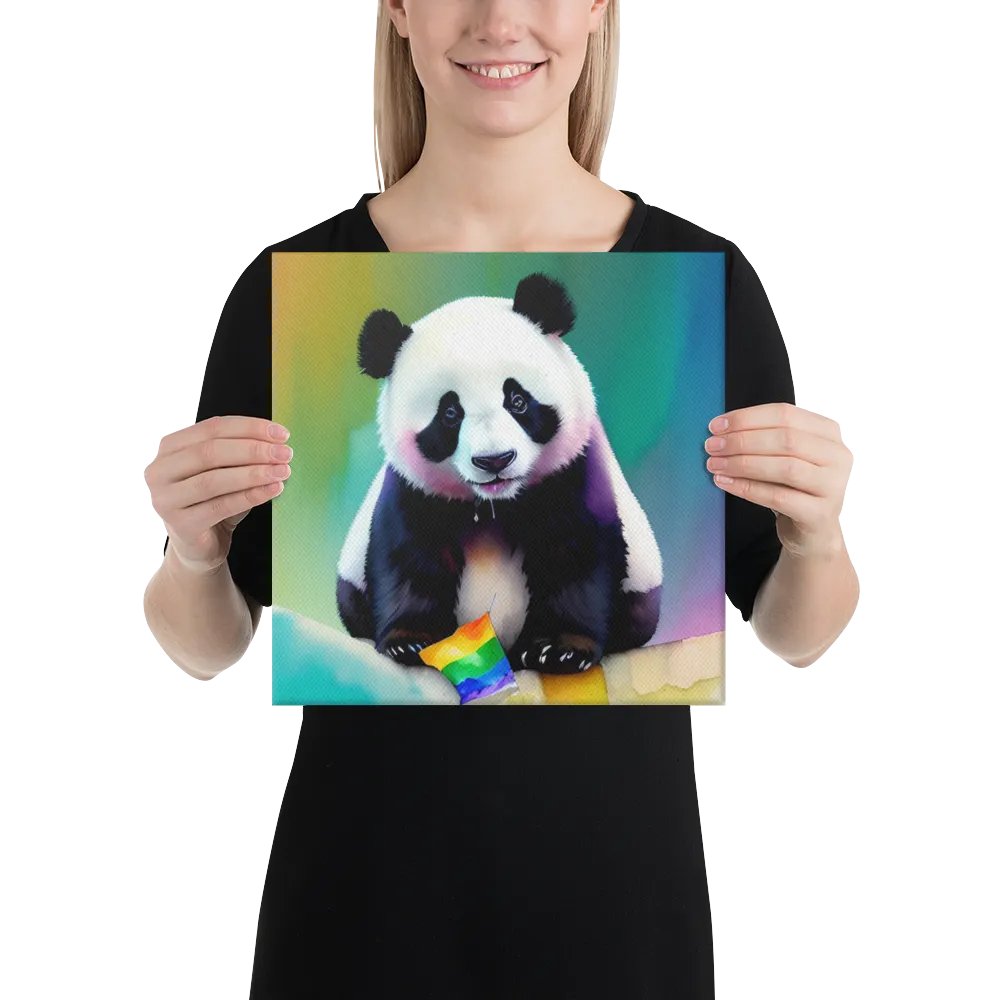 Cute Panda Digital Painting - v2 product image (2)