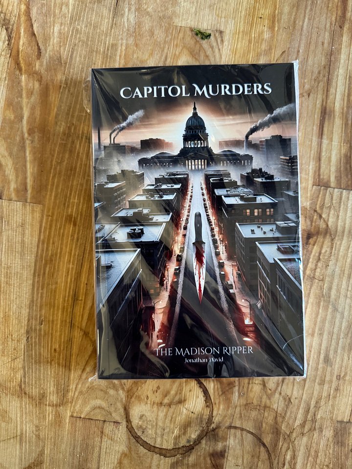 Capitol Murders: The Madison Ripper [Handmade + Signed] product image (1)