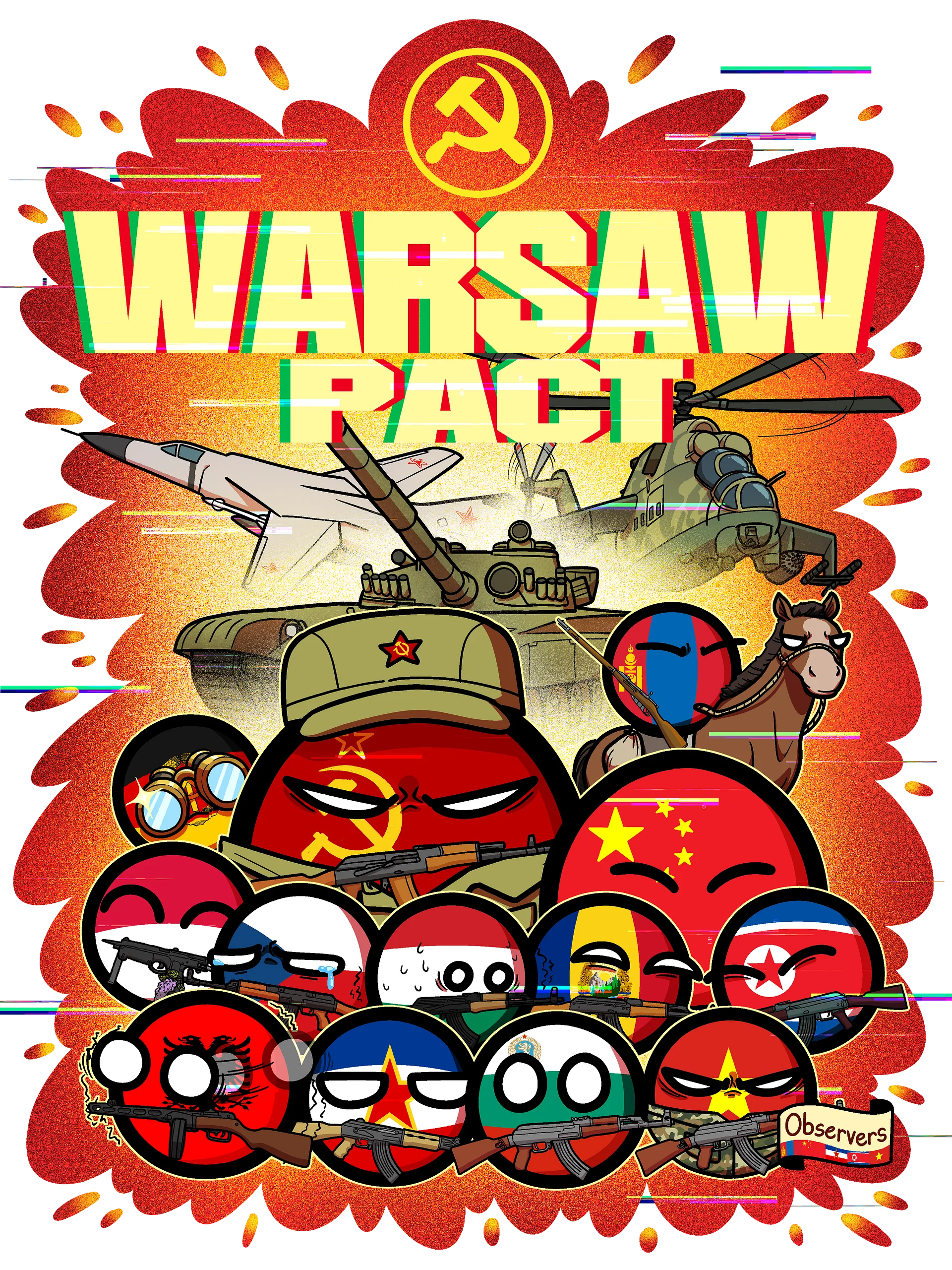 Warsaw Pact Premium Oversized Hoodie product image (9)