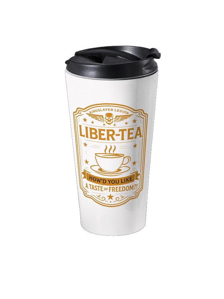 Kingslayer Legion – Liber-Tea Travel Mug product image (1)