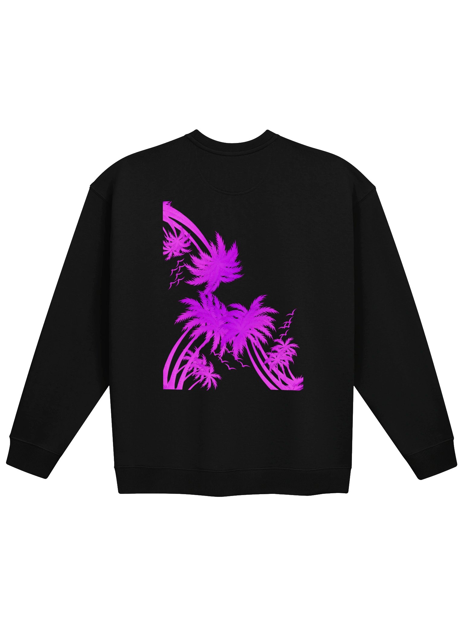 SM Signature Oversized Crewneck – Neon Horizon Edition product image (2)