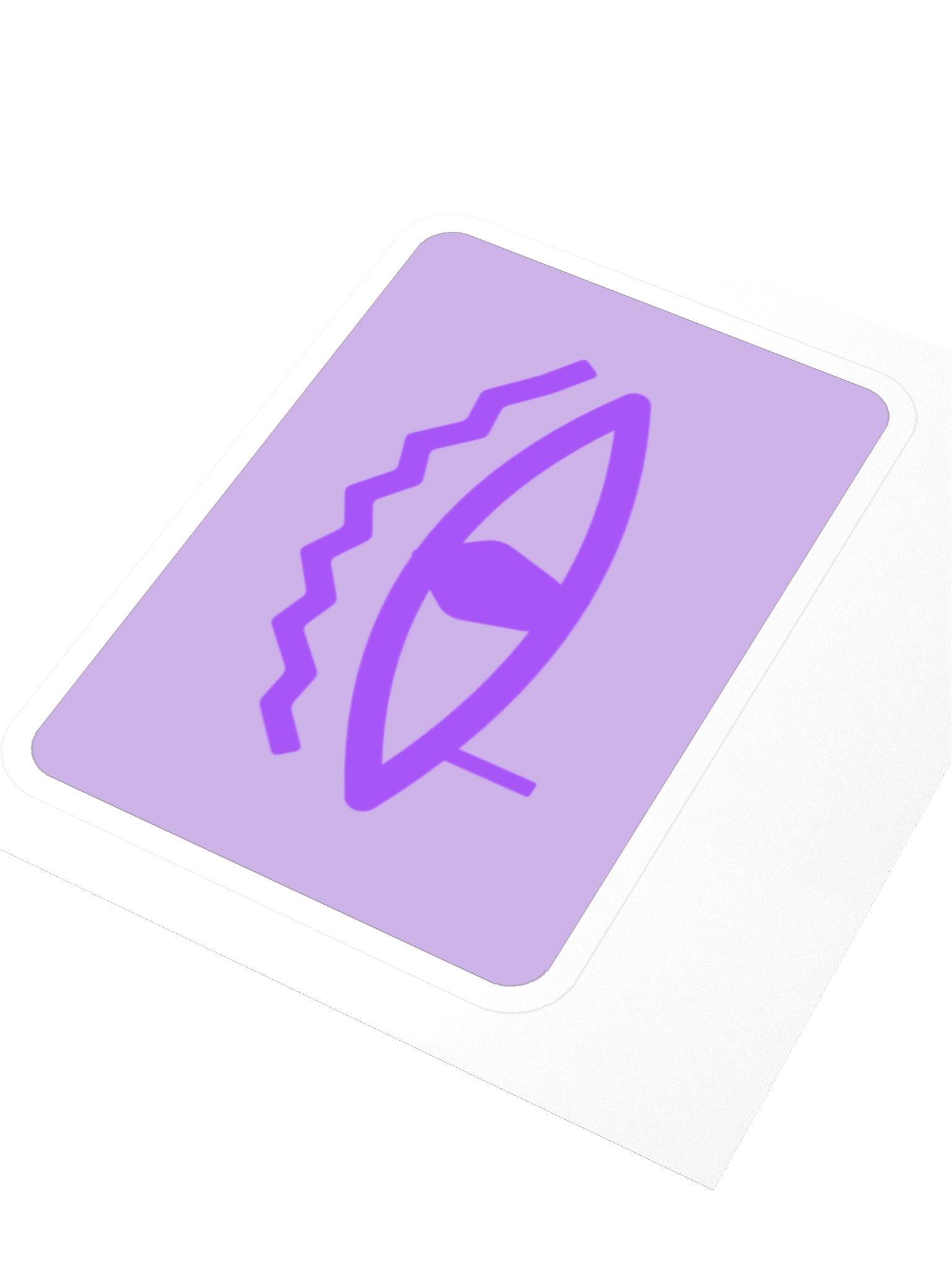 Amethyst Eye — Block Sticker product image (3)