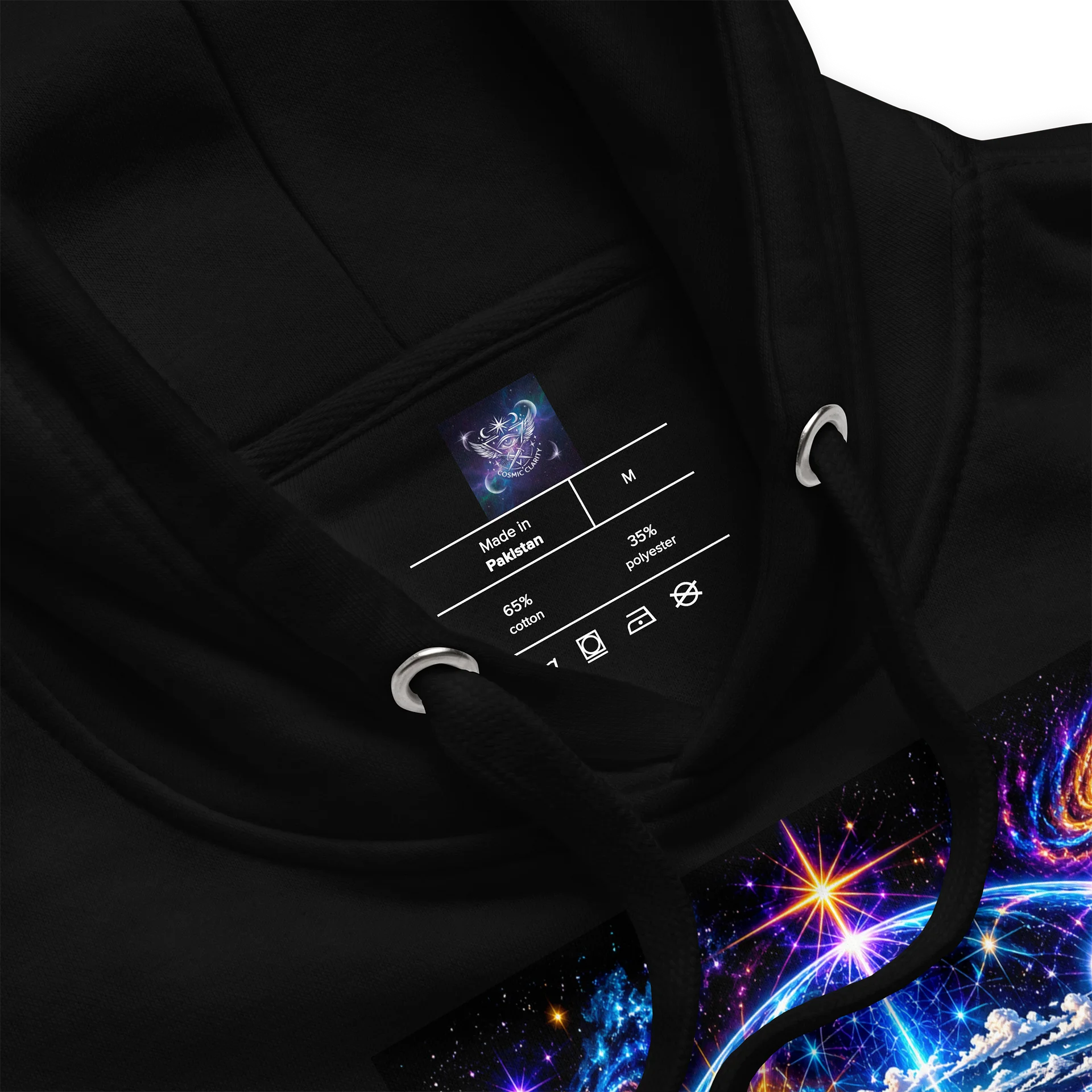Celestial Flat Earth Unisex Hoodie product image (7)