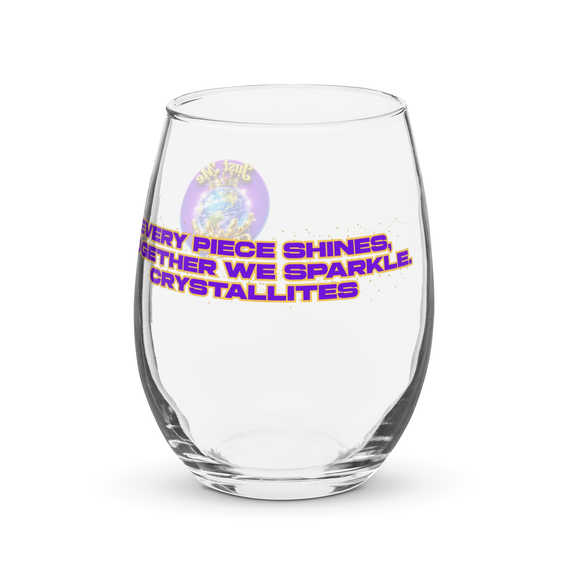 Every Piece Shines Wine Glass product image (4)