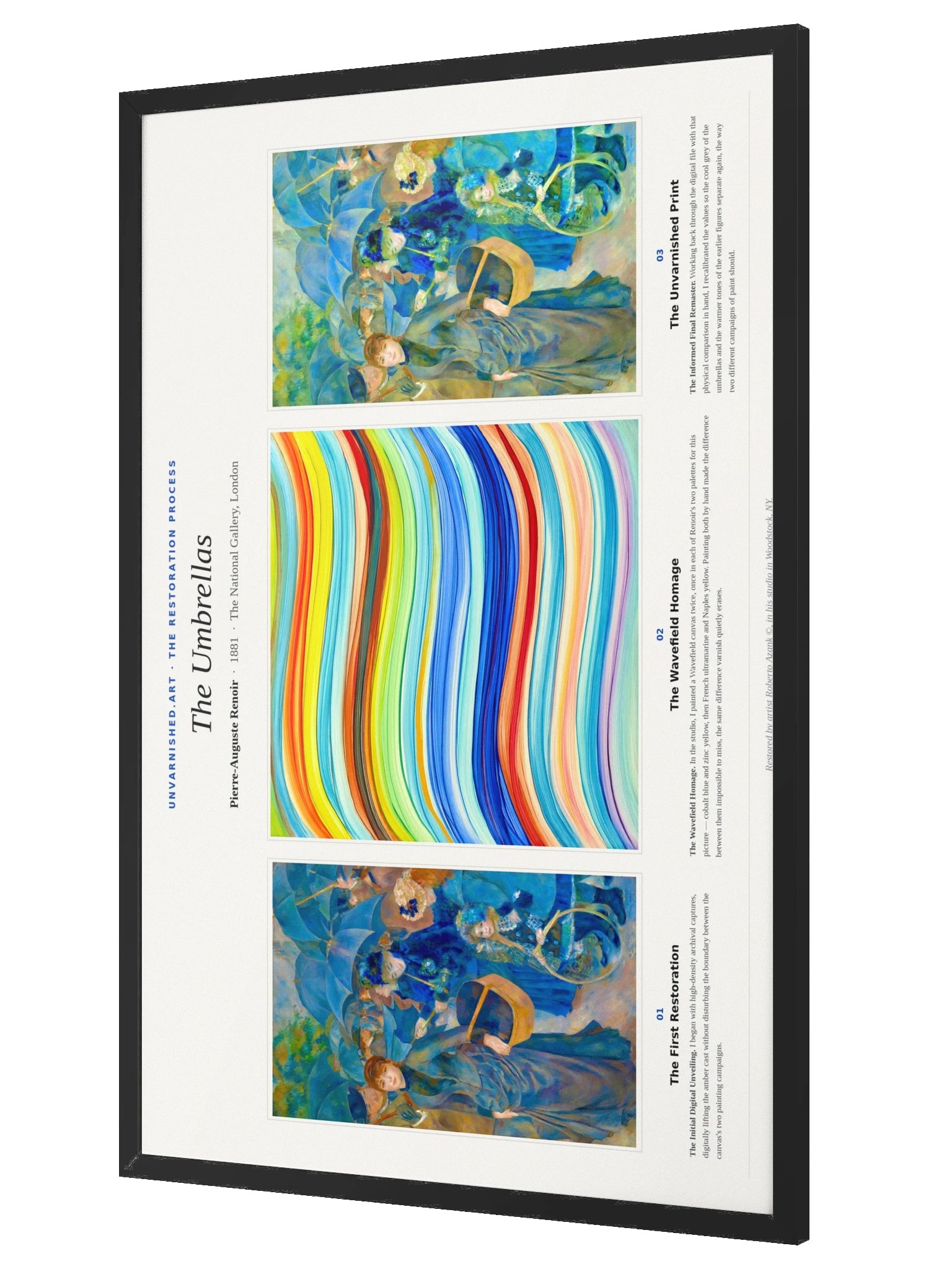 The Umbrellas — Framed Process Poster product image (3)