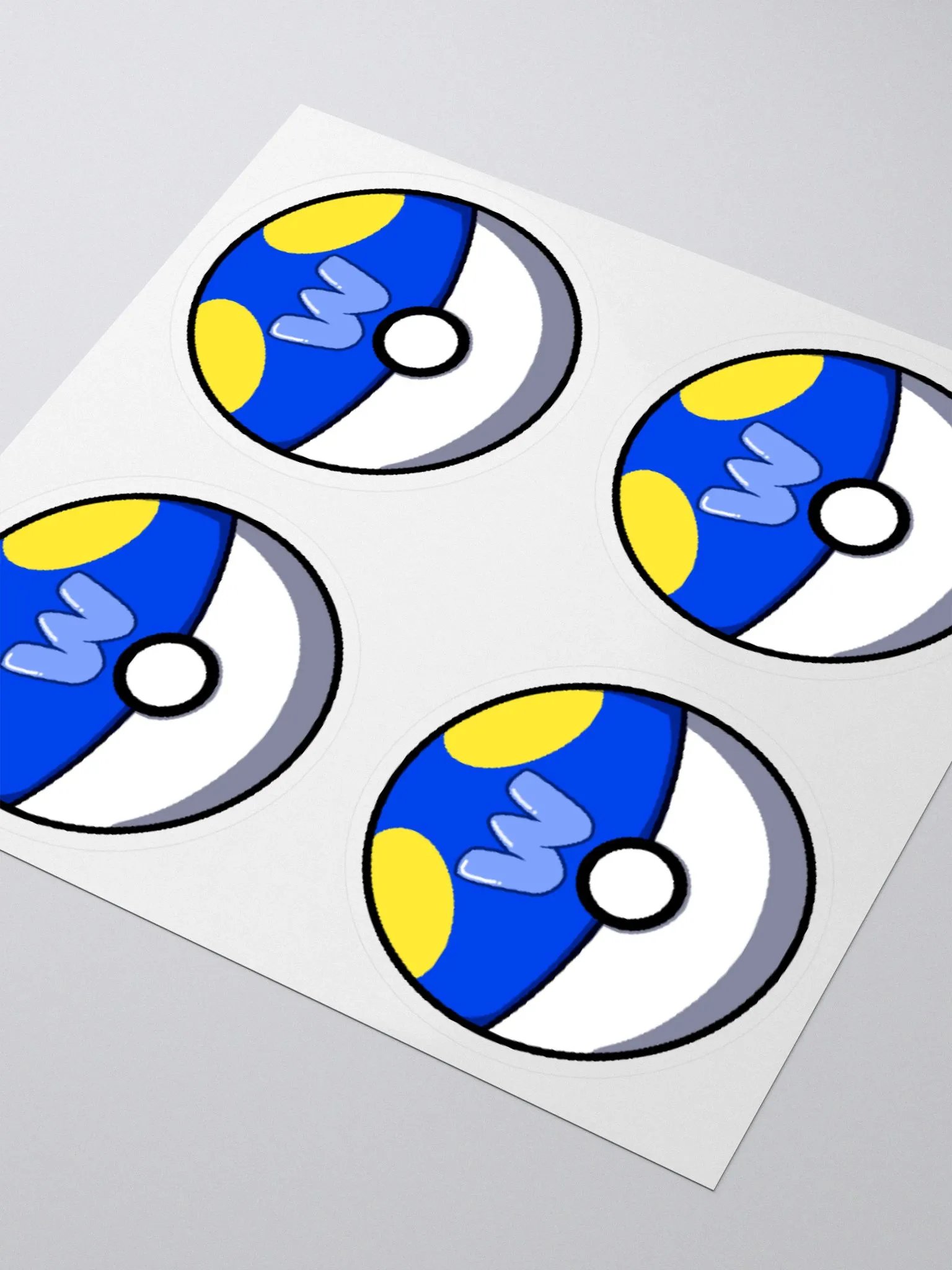 4x Wopiball Stickers product image (3)