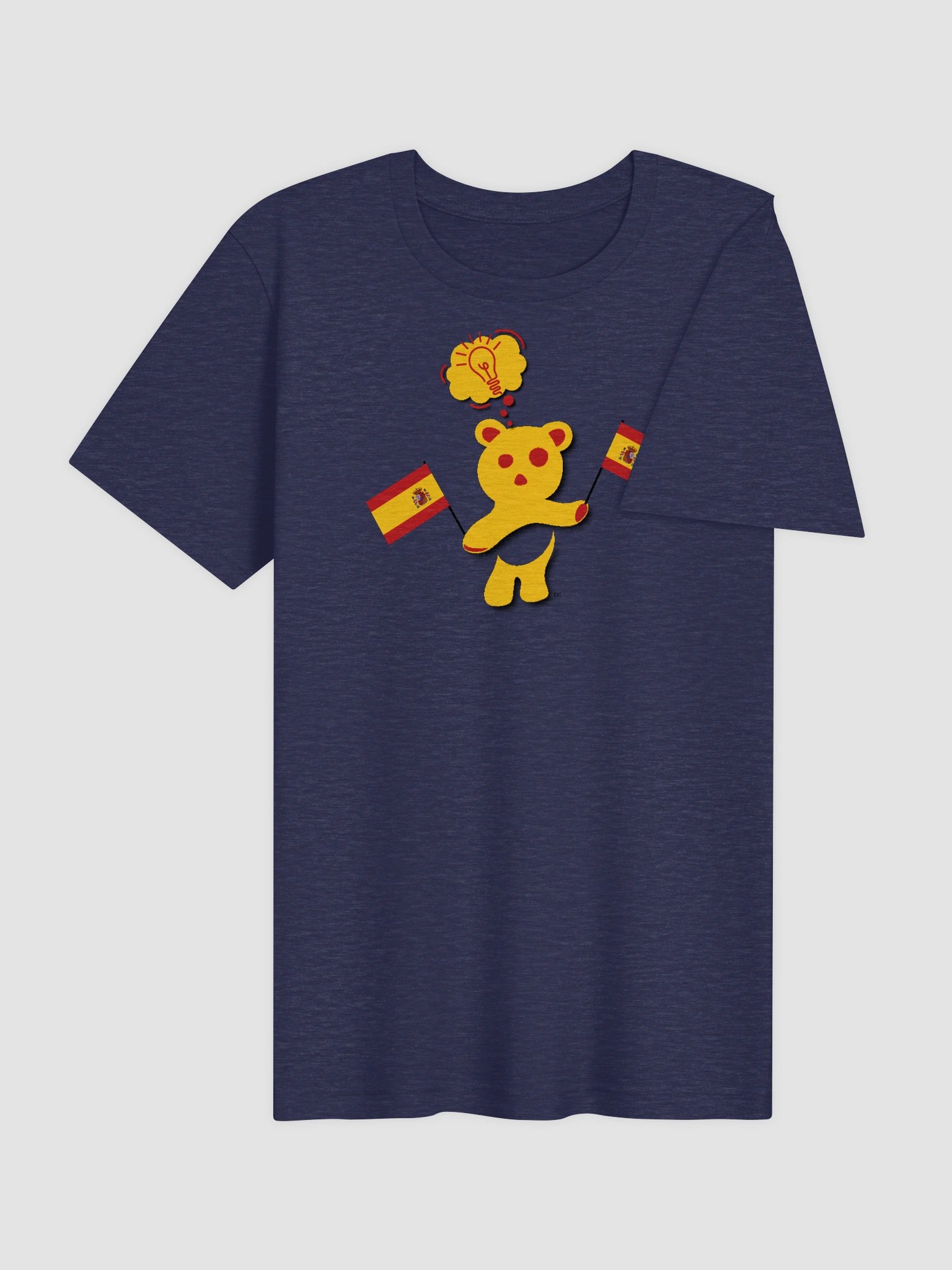 Spain — Country Bear T-Shirt | BehrBrained Media product image (10)