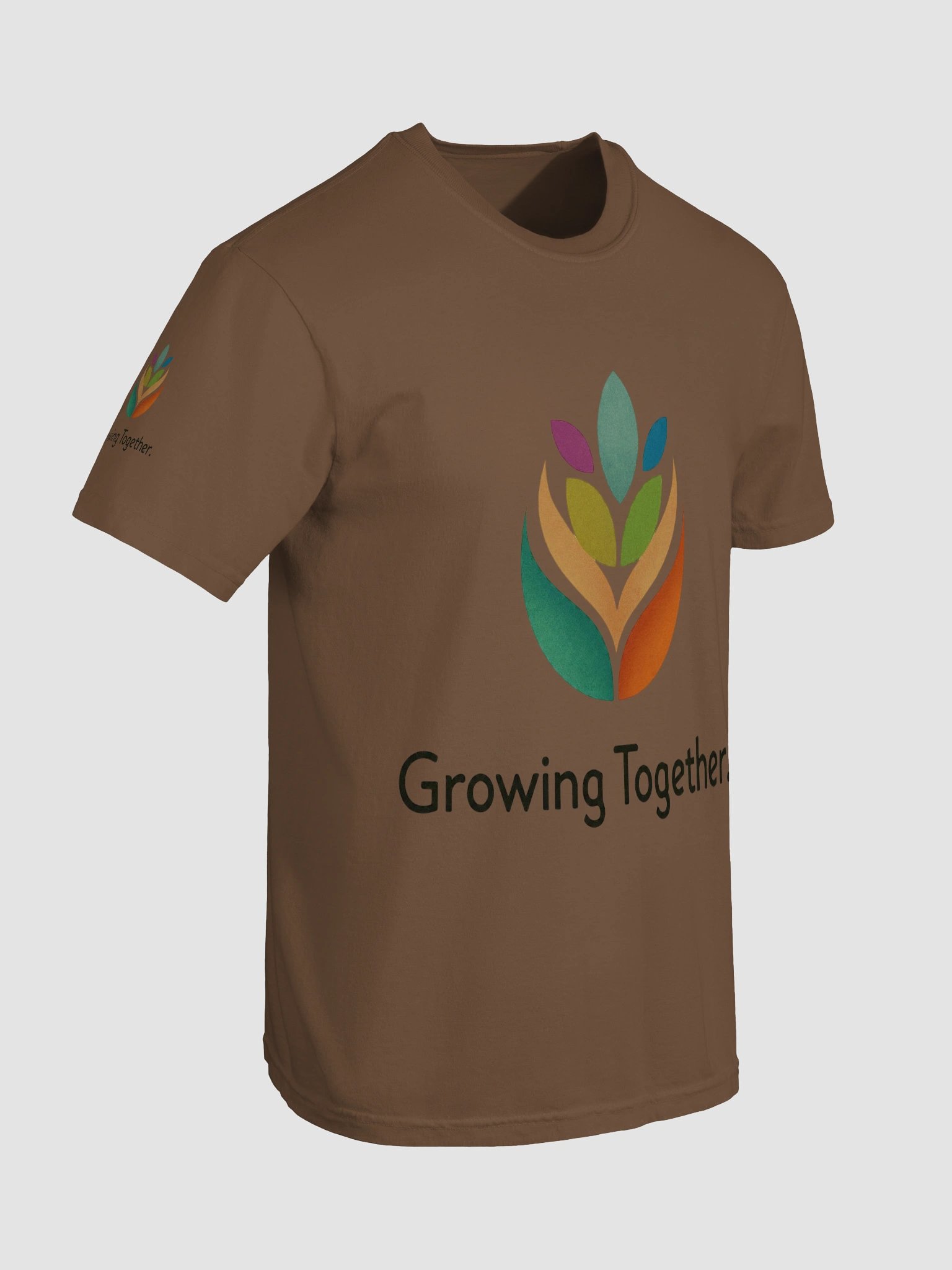Vibrant Leaf Logo Comfort Tee product image (75)