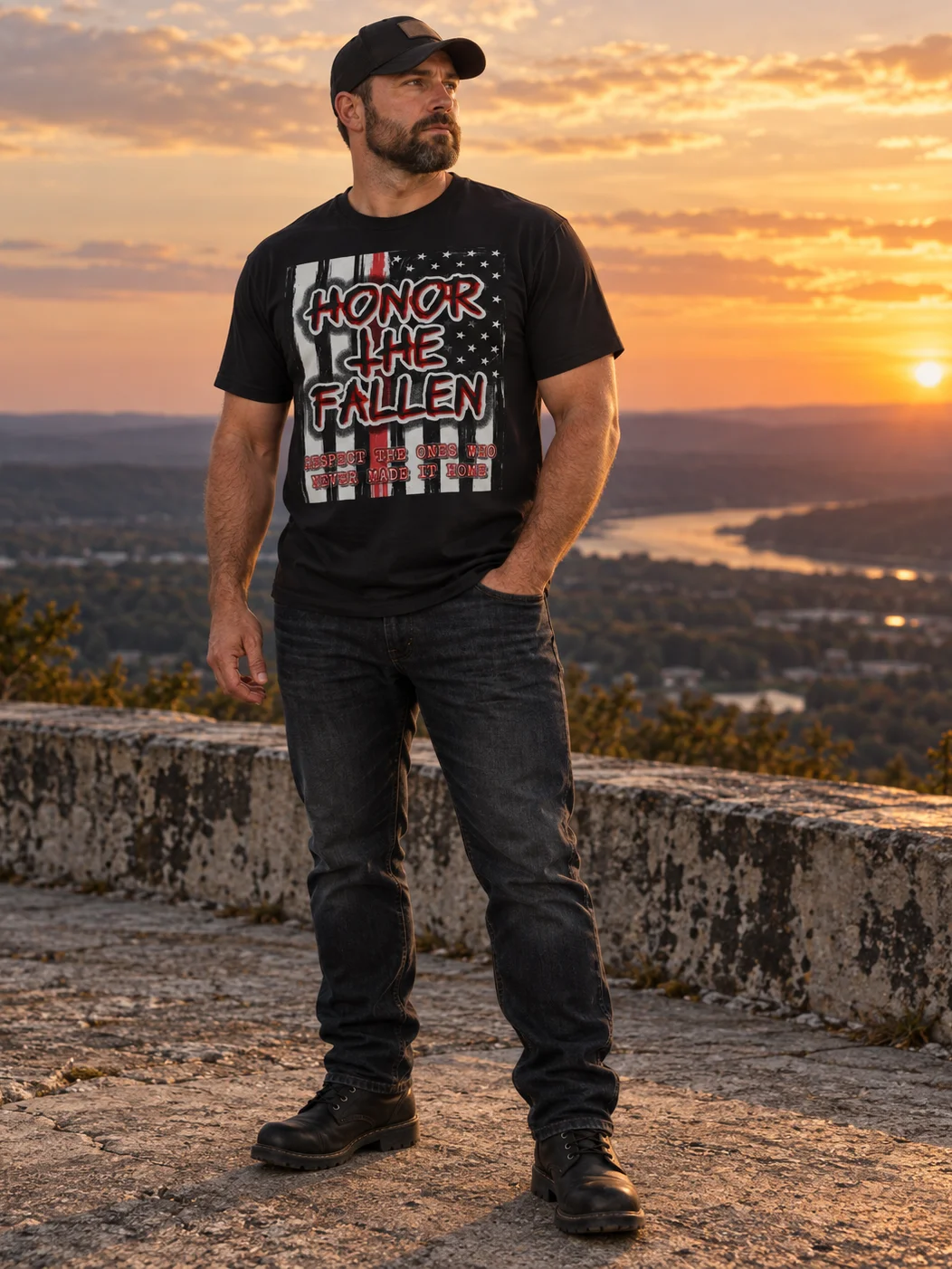 Honor The Fallen — Memorial Chaos Tee product image (1)