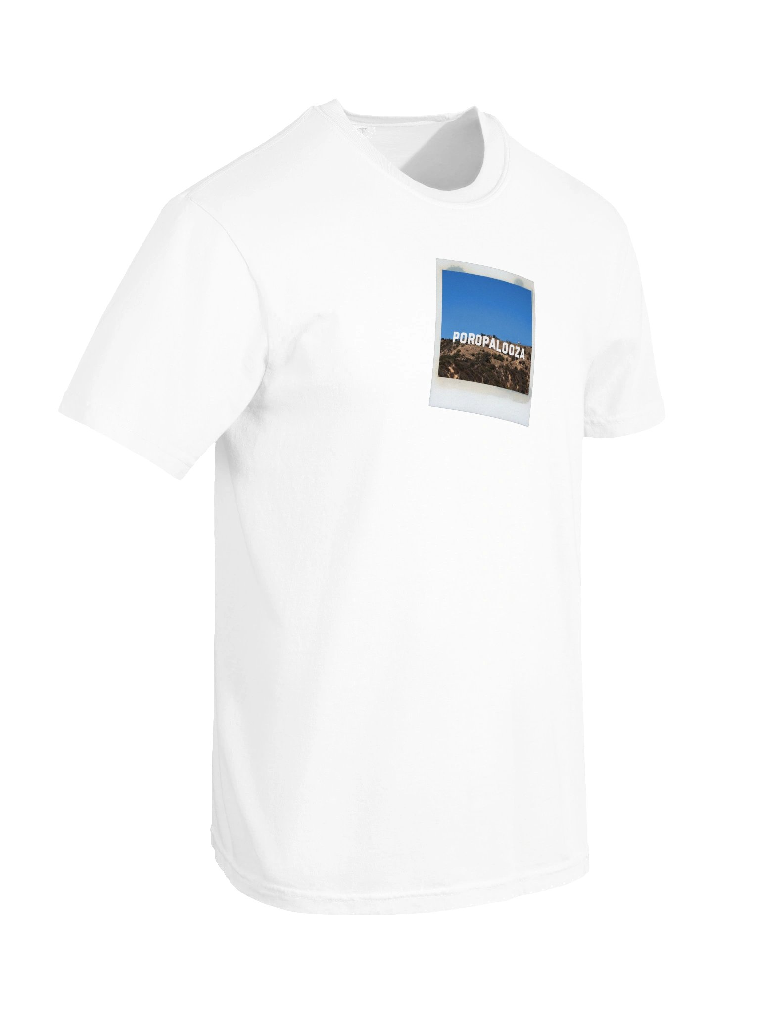 Poropalooza: Porolaroid Camera Garment Dyed Tee product image (6)