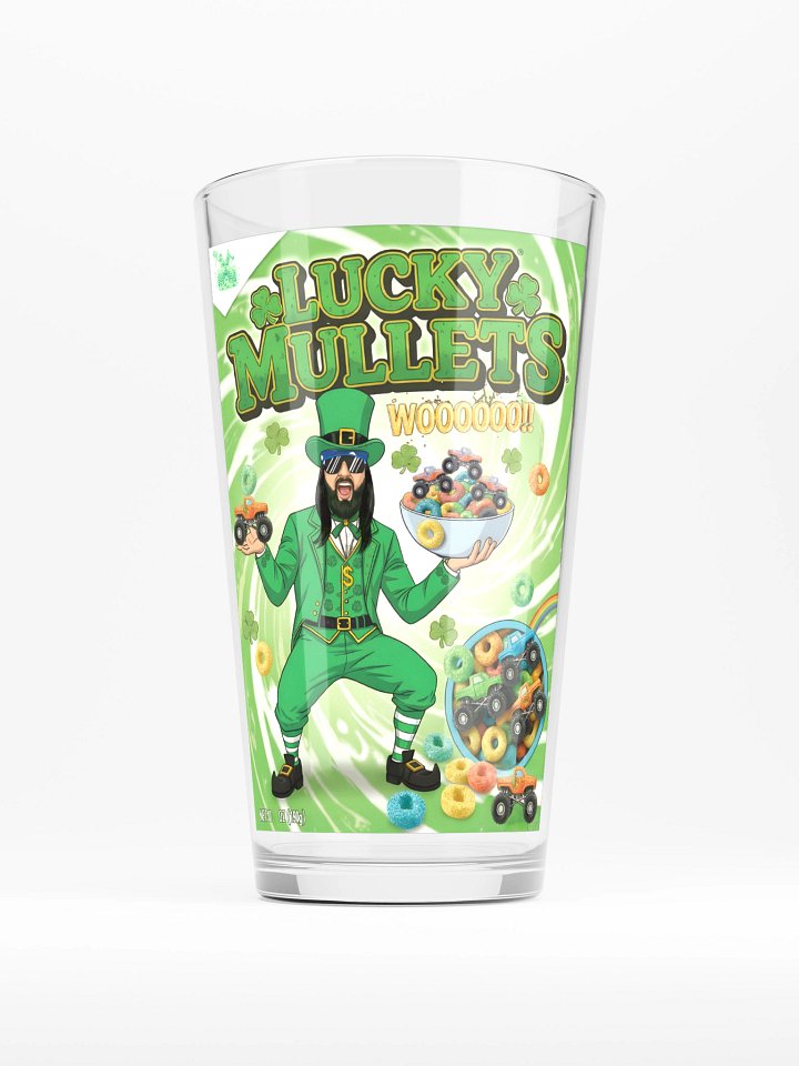 Shaker Pint Glass : LUCKY MULLET product image (1)