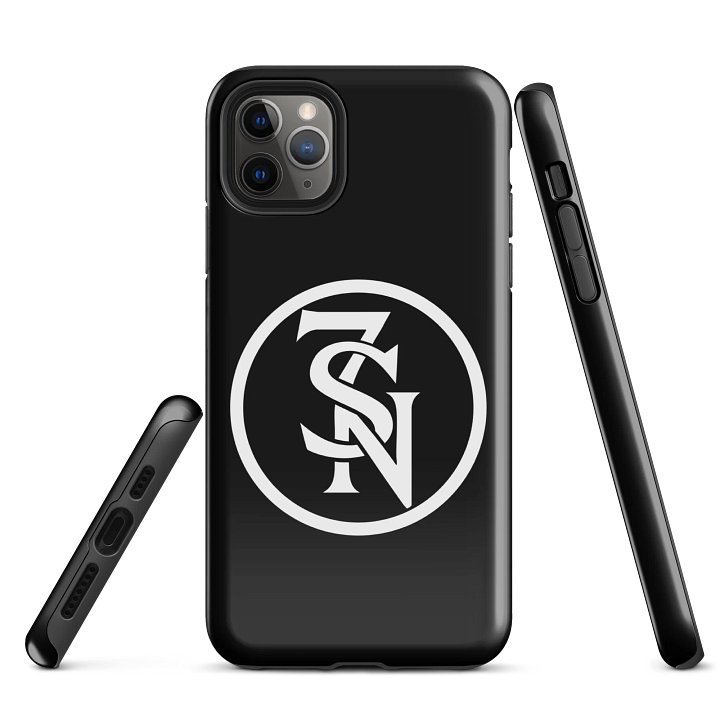 Seven Shades of Nothing White Logo on Tough iPhone Case product image (1)