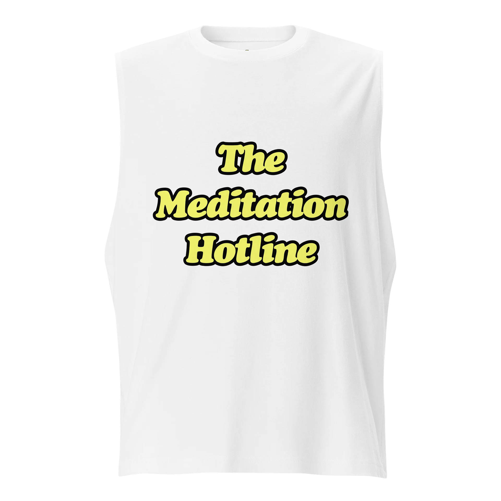 The Meditation Hotline Logo Muscle Tank product image (5)