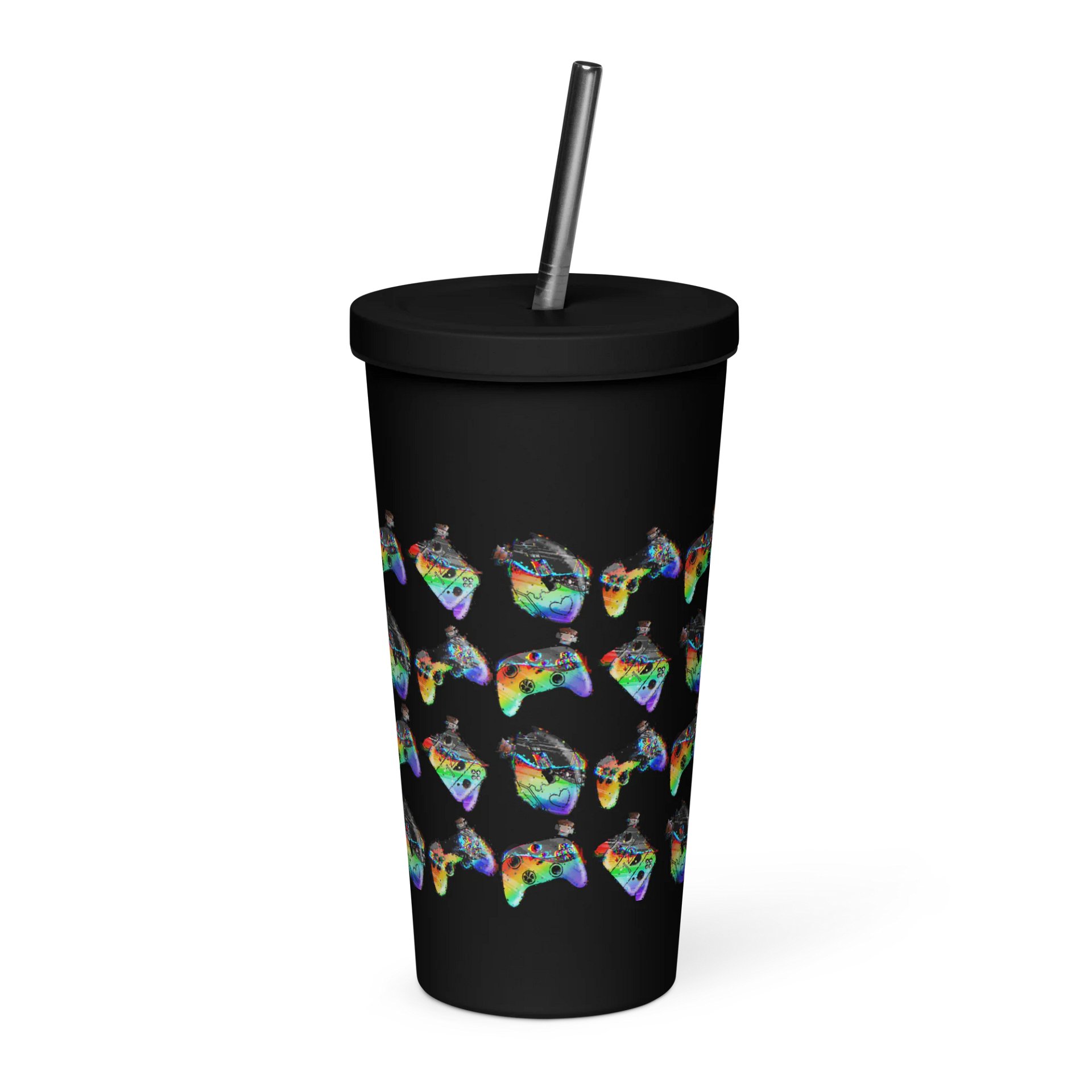 Glitched Controller Insulated Tumbler product image (4)