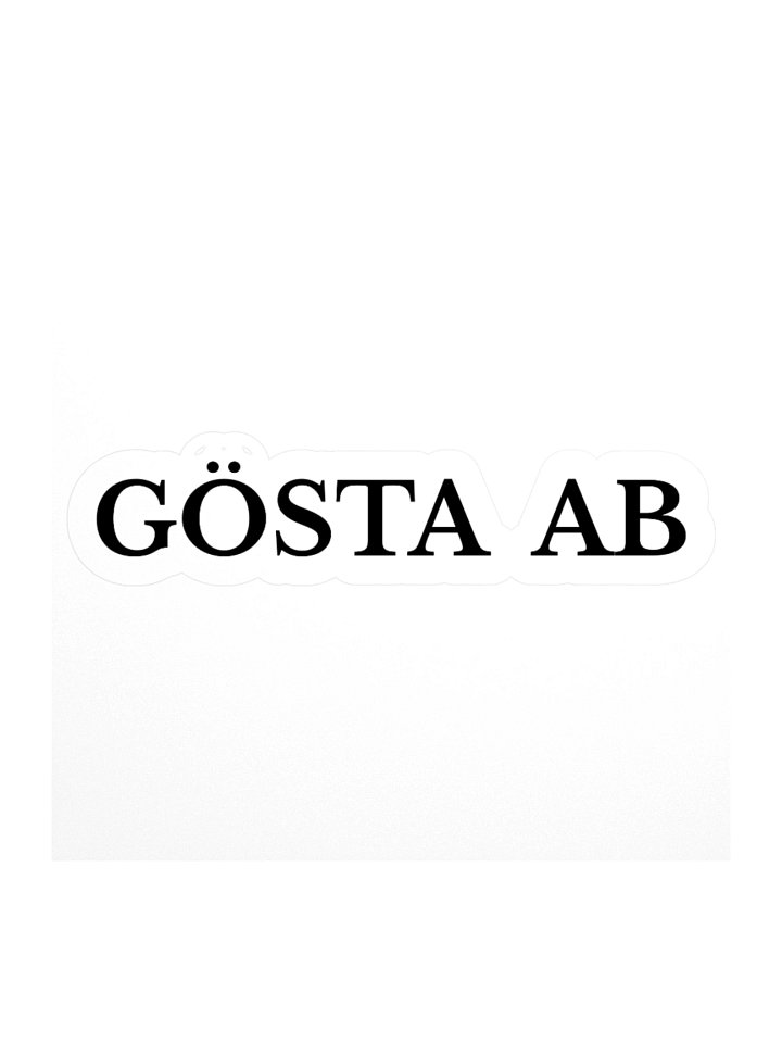 Gösta AB (sticker) product image (2)
