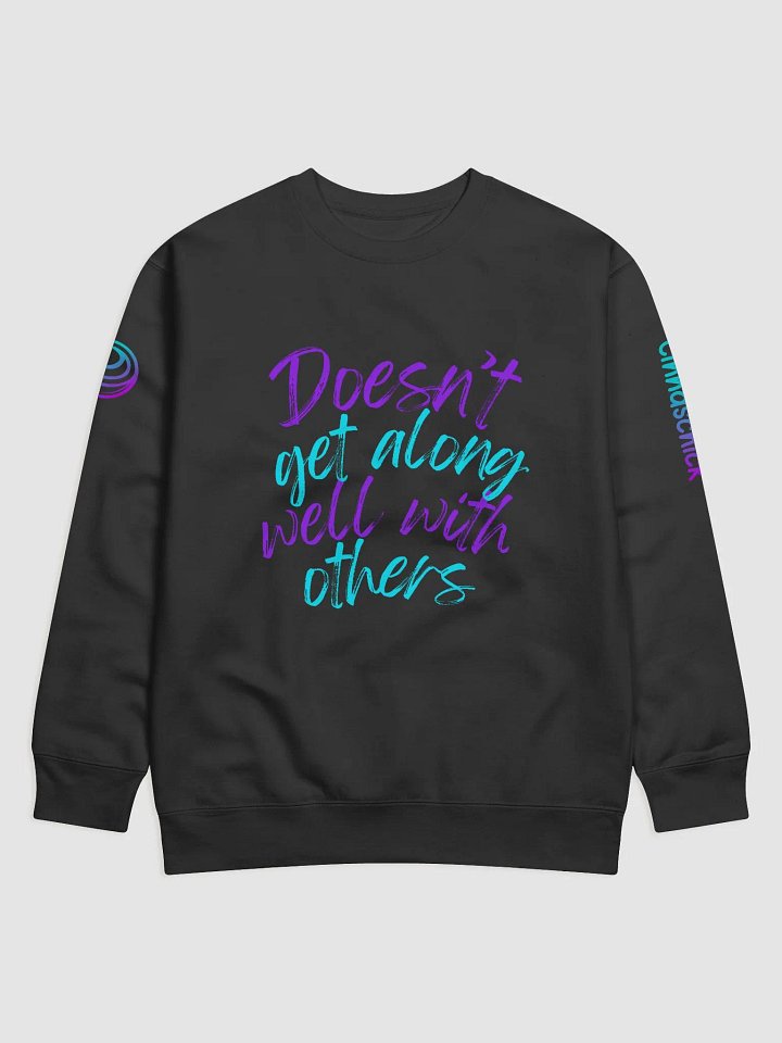Cinnaschick Doesn't Get Along Unisex Crewneck product image (25)