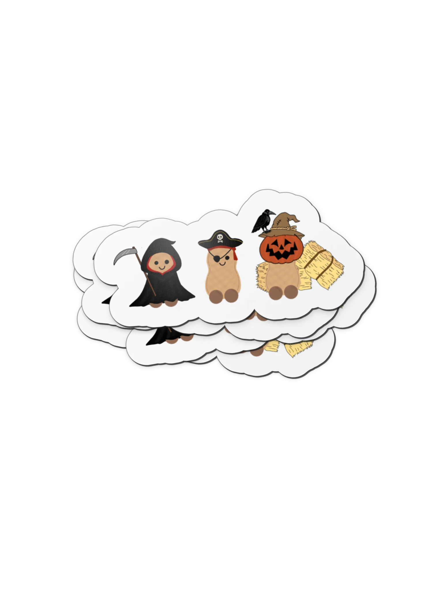 Dead Nuts Tell No Tales Magnet product image (2)