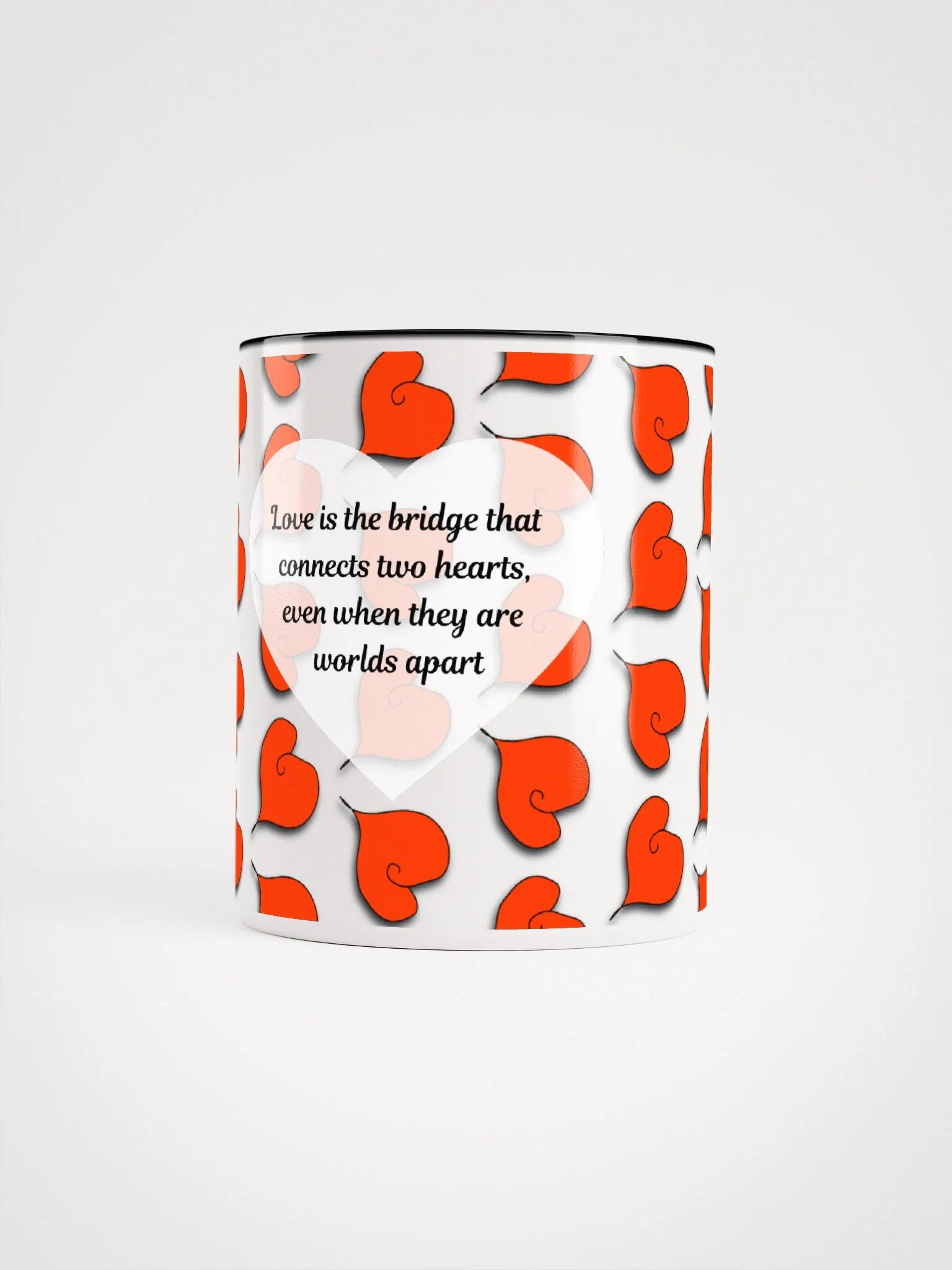 Love Is The Bridge, Accent Mug product image (17)