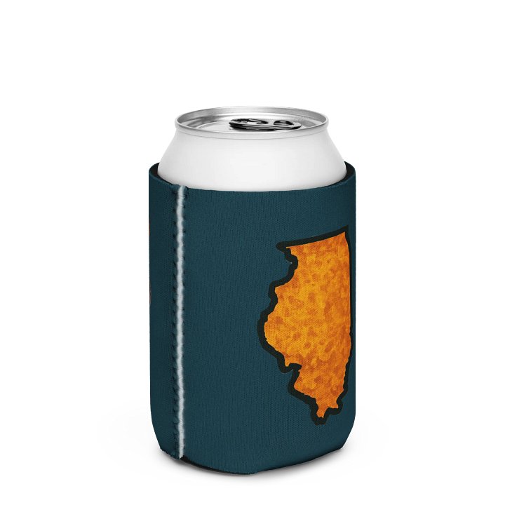 Sassy Illinois Stylized Can Cooler product image (3)
