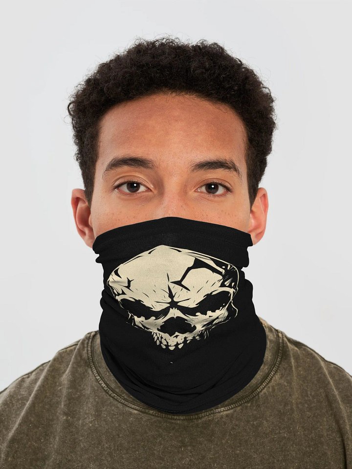 Skull Graphic Neck Gaiter product image (1)