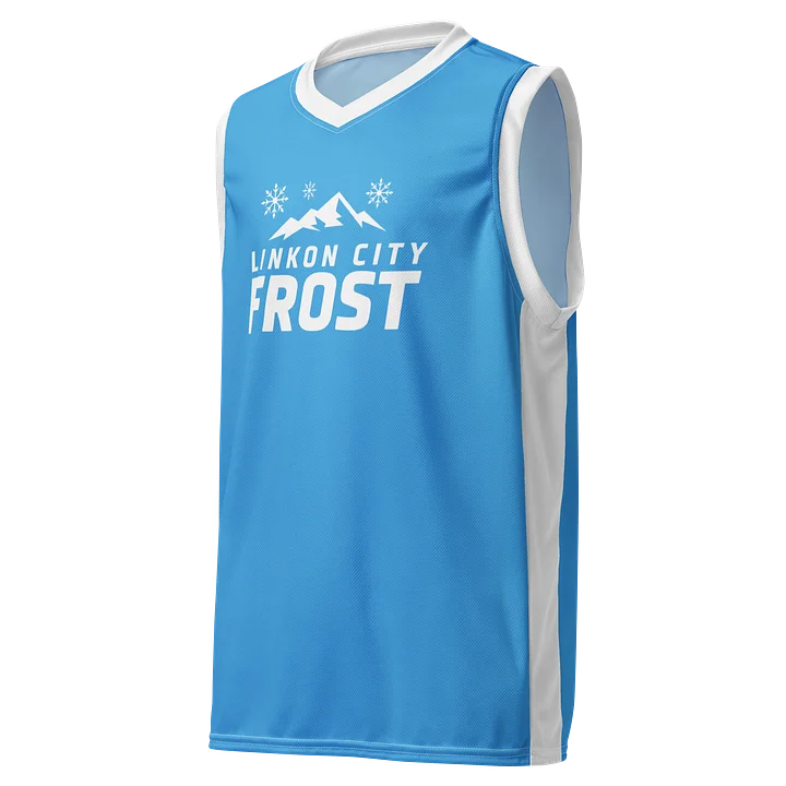Linkon City Frost Basketball Jersey product image (1)