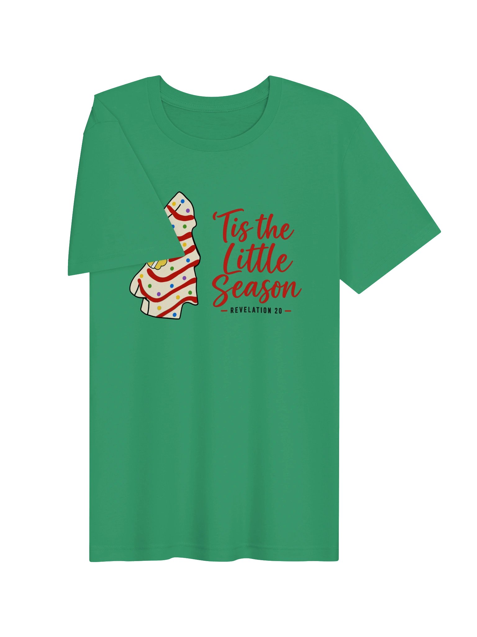 ’Tis the Little Season Snack Cake Christmas T-Shirt product image (23)