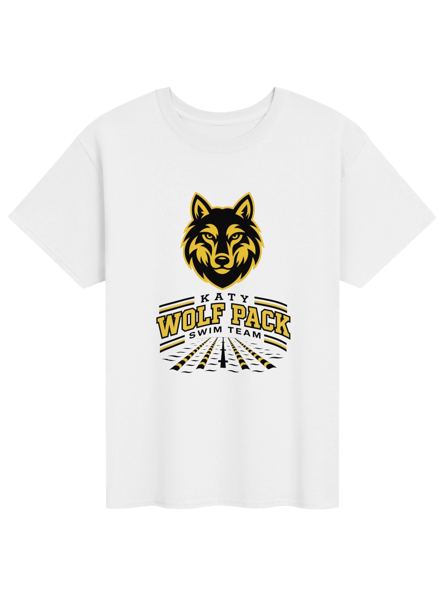Wolf Pack Swim Team Tee-Men or Woman's product image (1)