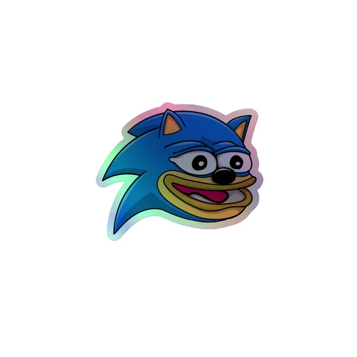 Sonic Holo Sticker product image (1)