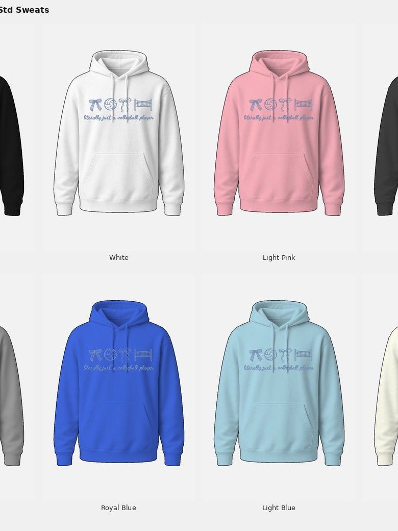 Just a volleyball player Sweatshirt product image (3)