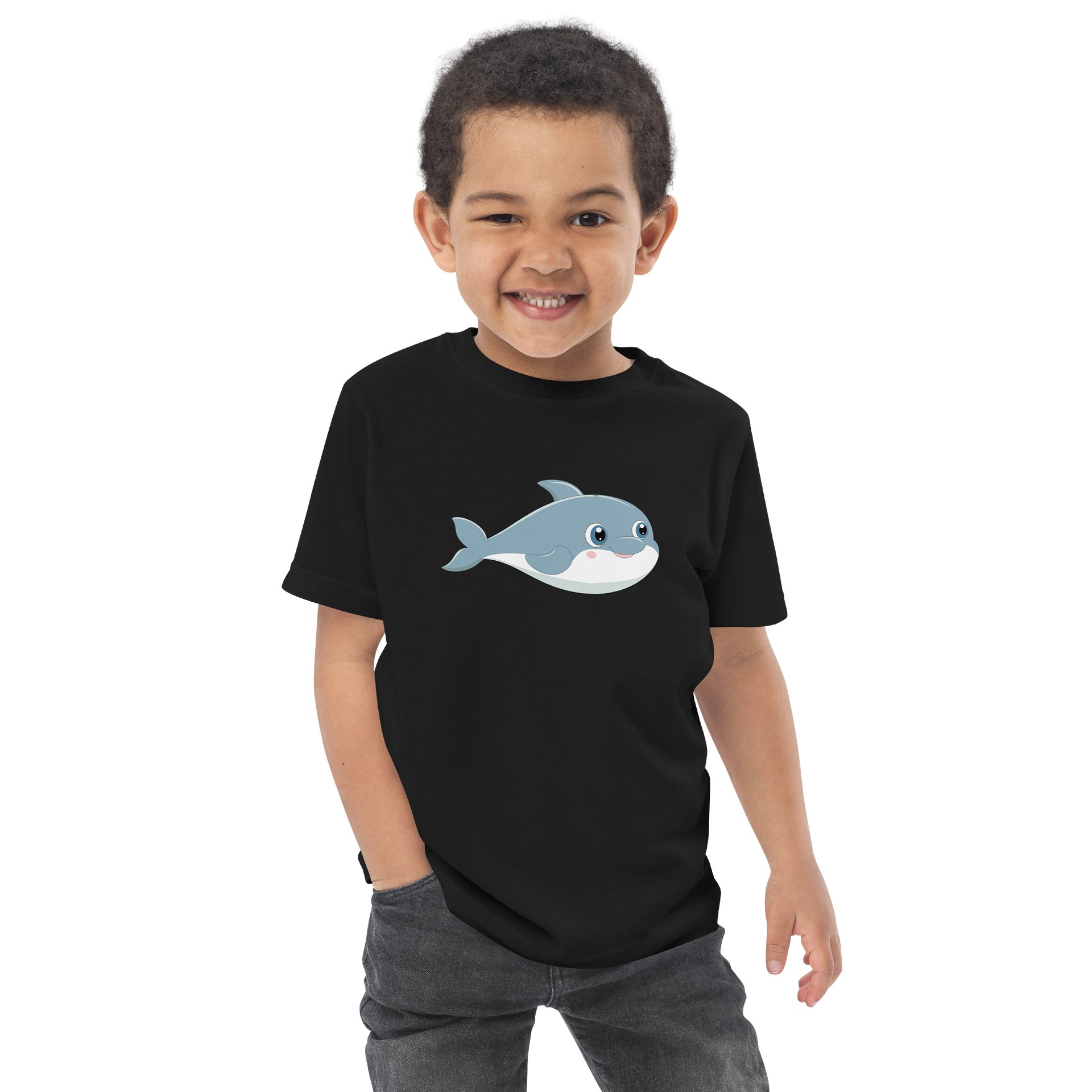 Sea Friends Dolphin Toddler T-Shirt product image (8)