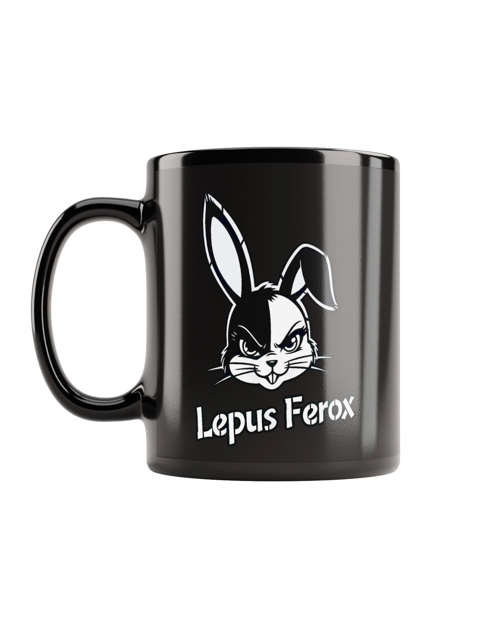 Lepus Ferox — Signature Logo Mug (black) product image (1)