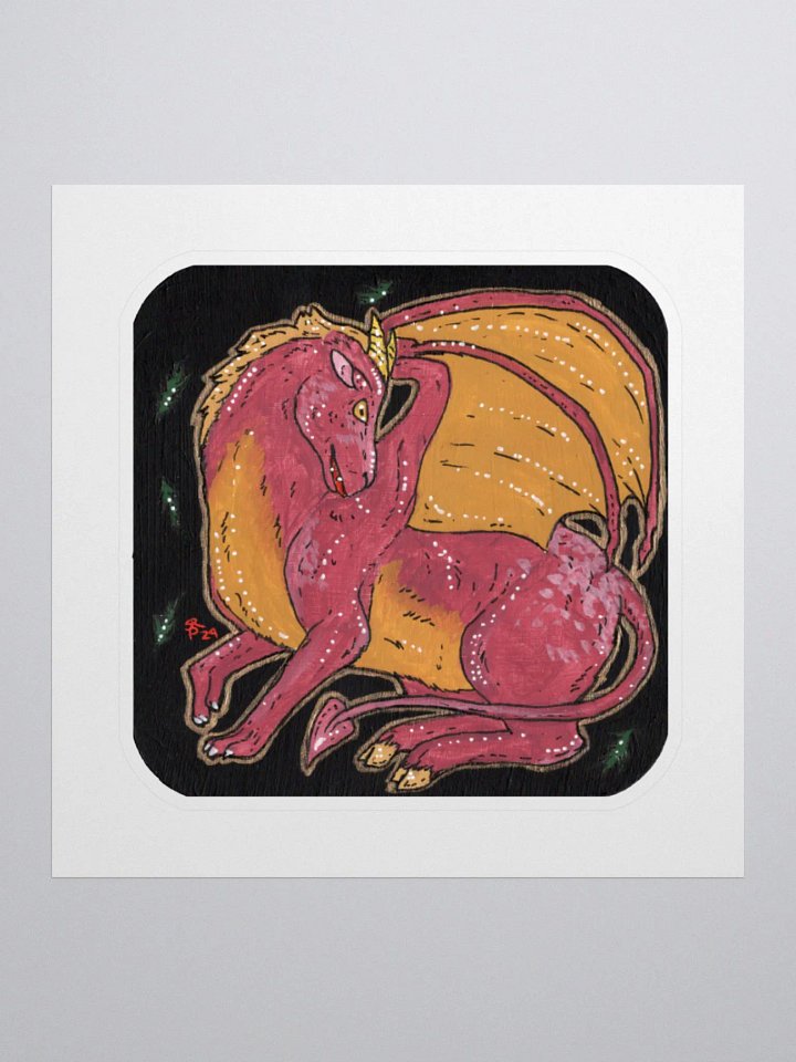 Jersey Devil Kiss-Cut Vinyl Sticker product image (2)