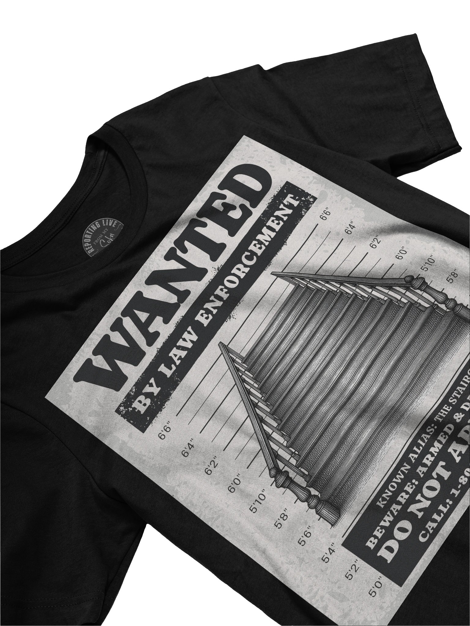 Wanted Staircase Suspect Tee product image (4)