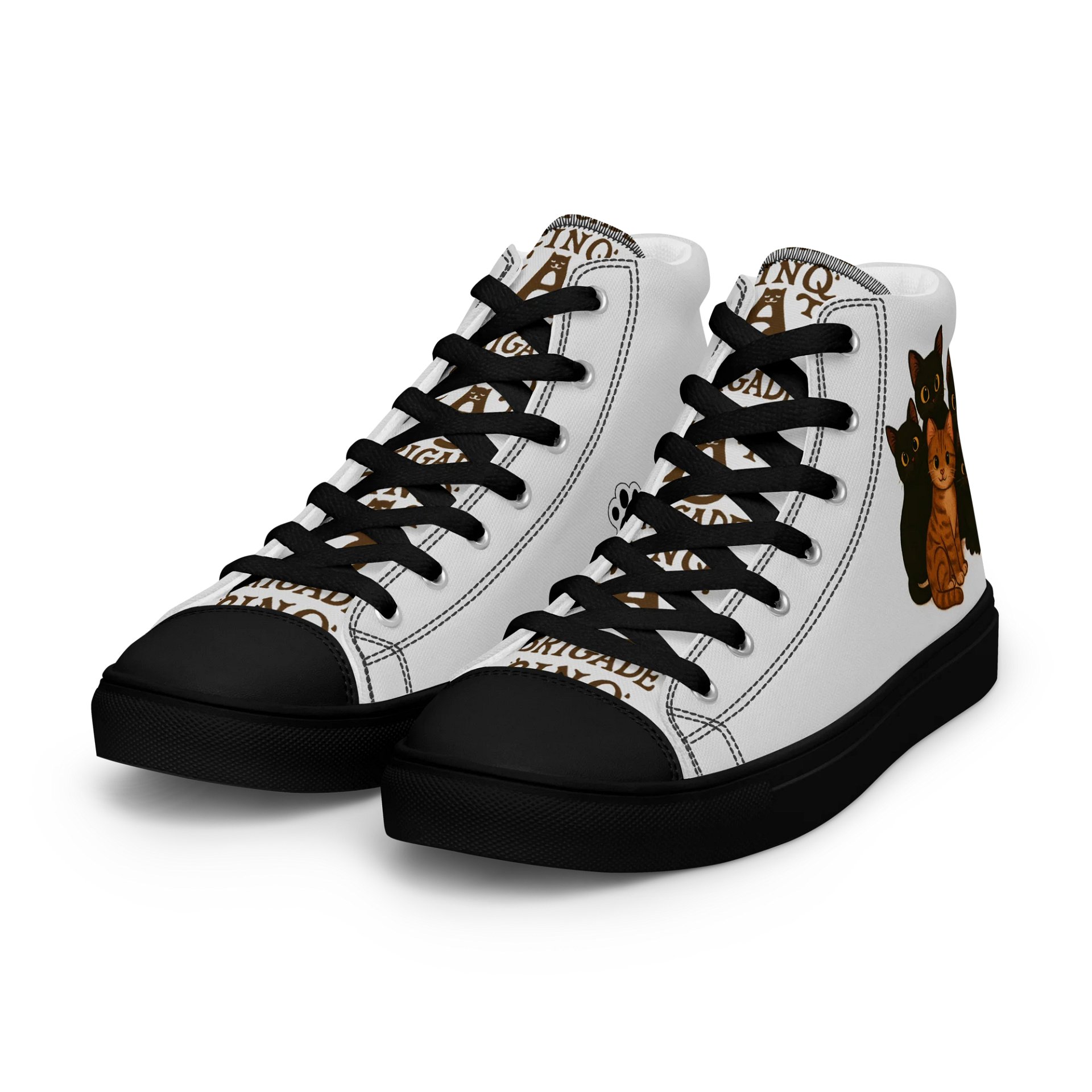 Kitty Cat Men's High Top Shoes product image (9)