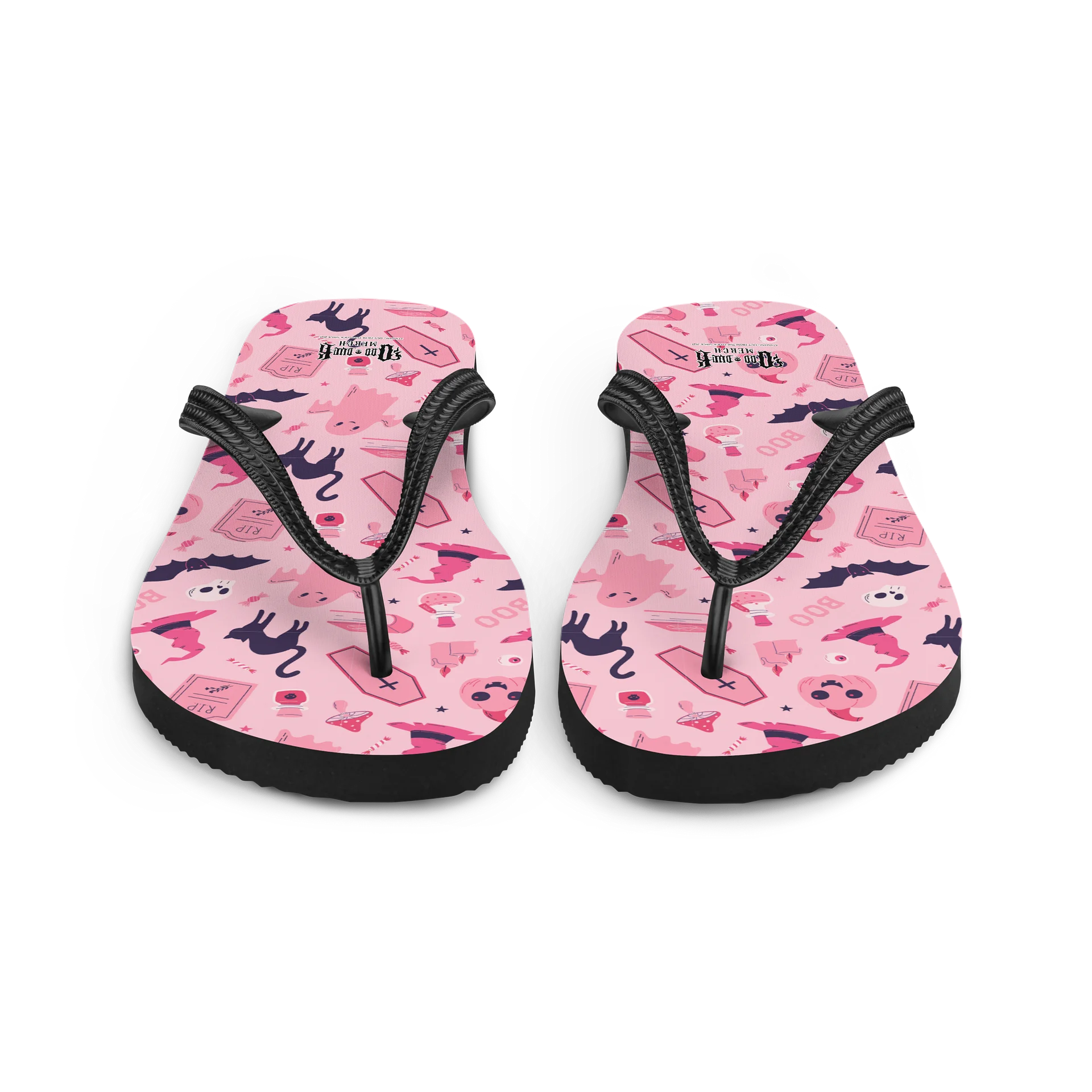 Pink Spooky Flip Flops product image (4)