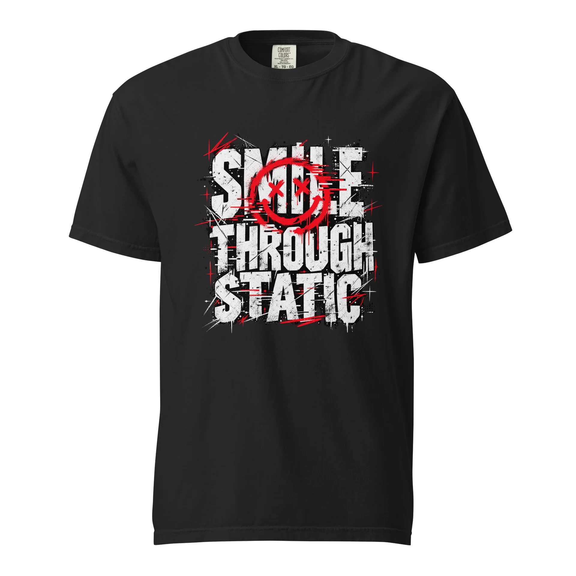 Smile Through Static Graphic Tee product image (1)