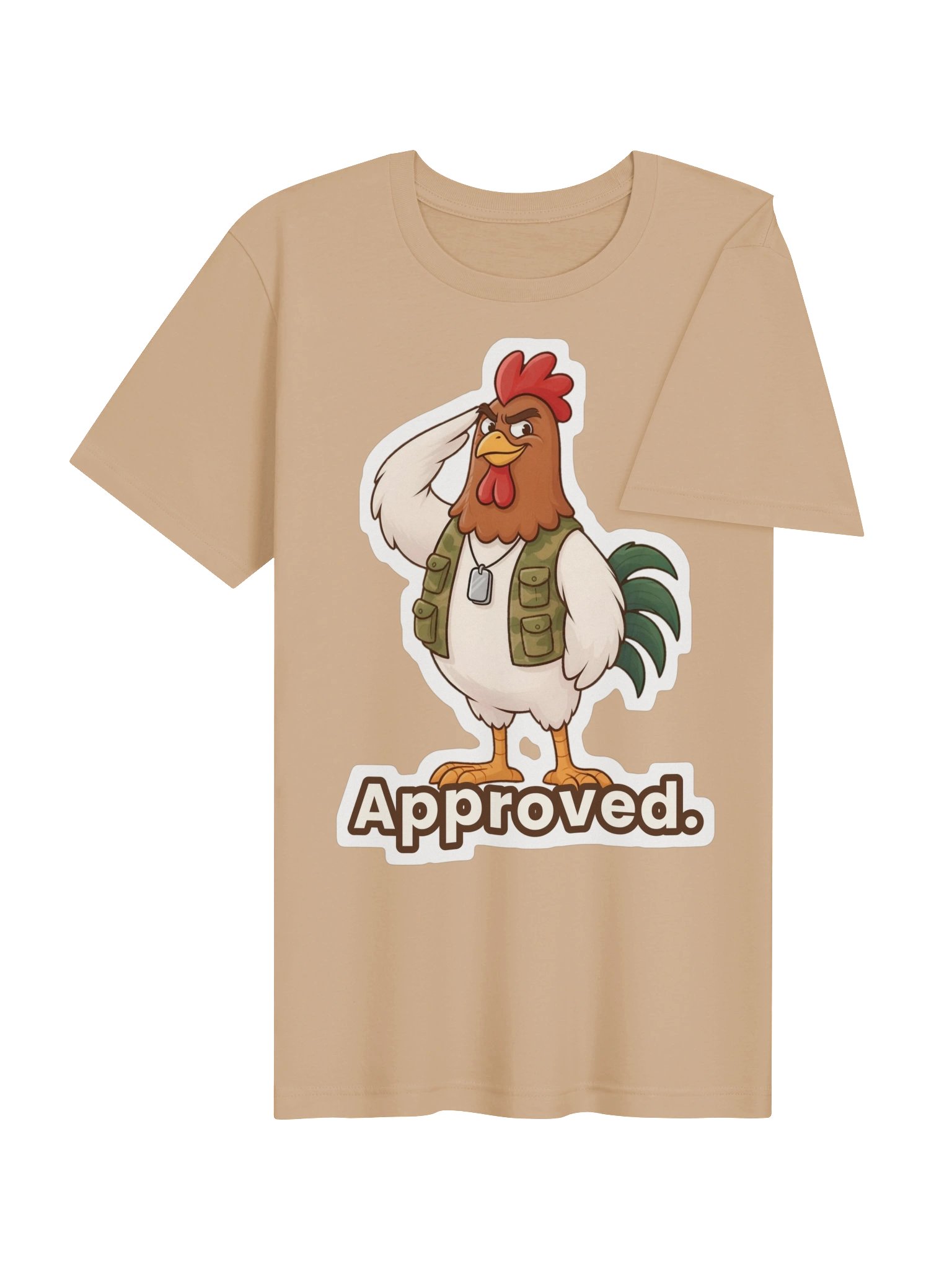 Colonel Cluckson Tee – "Approved." product image (11)