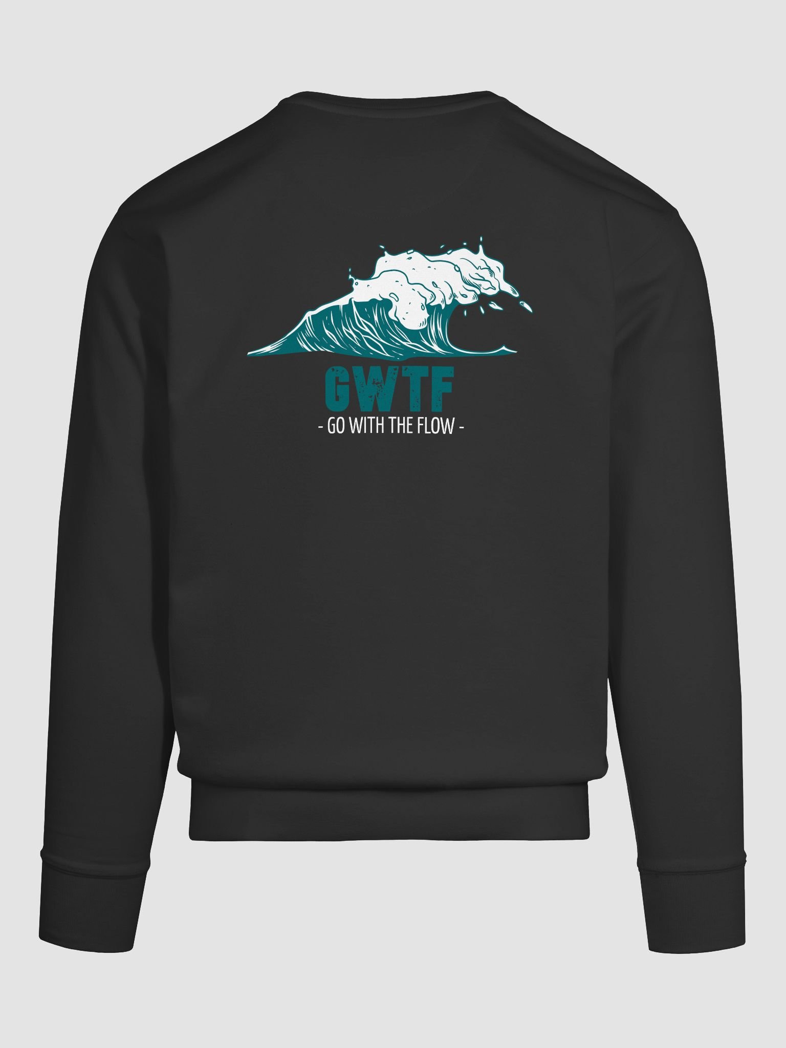 Wave Logo Cotton Sweatshirt product image (91)