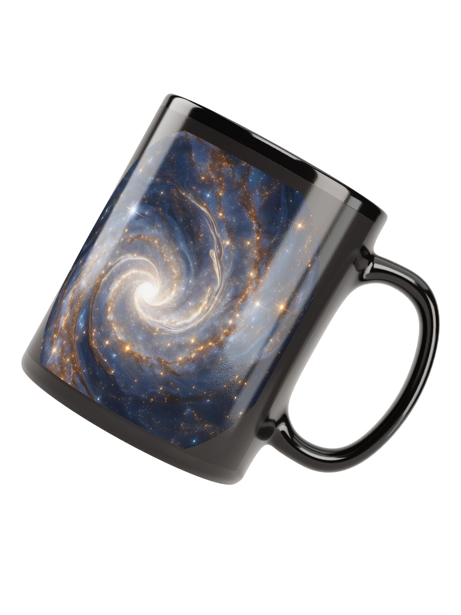 Milky-Way Black Glossy Mug product image (7)