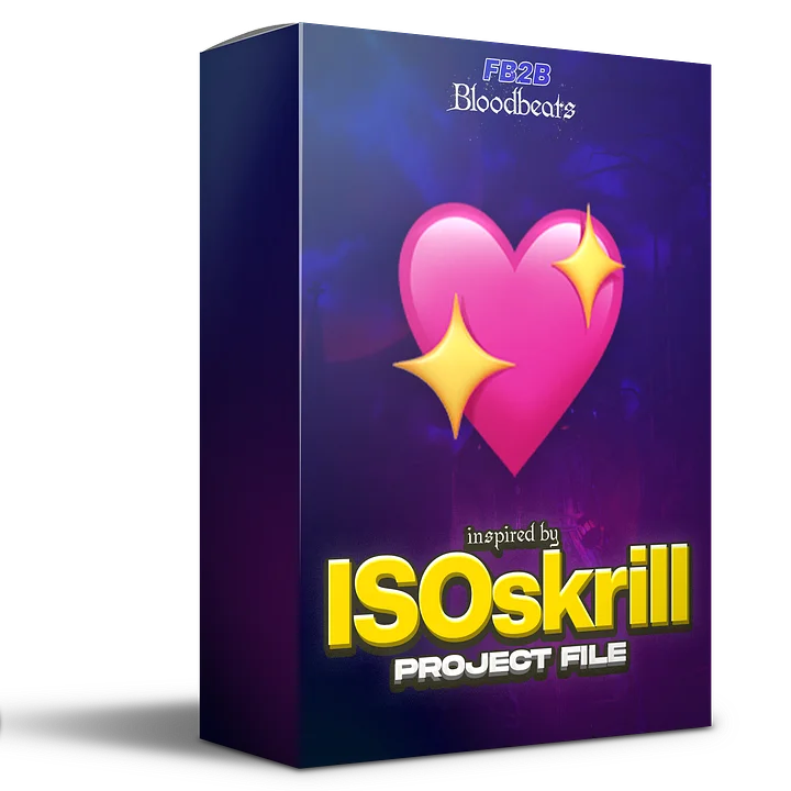 how to NITEHEARTS type drop, "ISOskrill" project file product image (1)