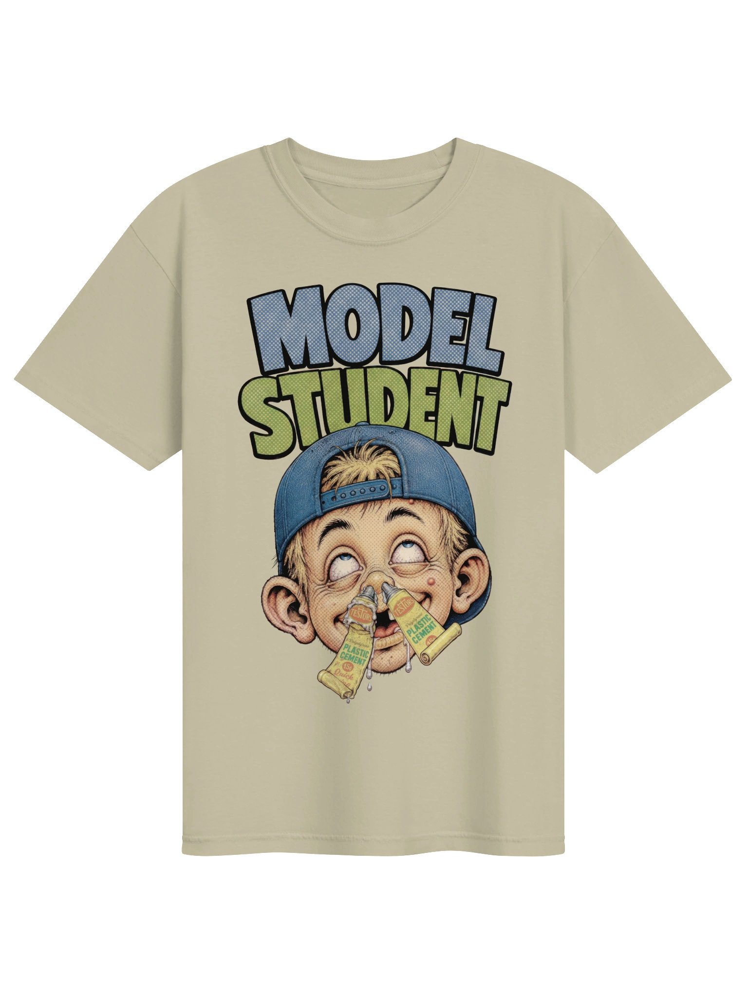 Model Student T-Shirt product image (1)