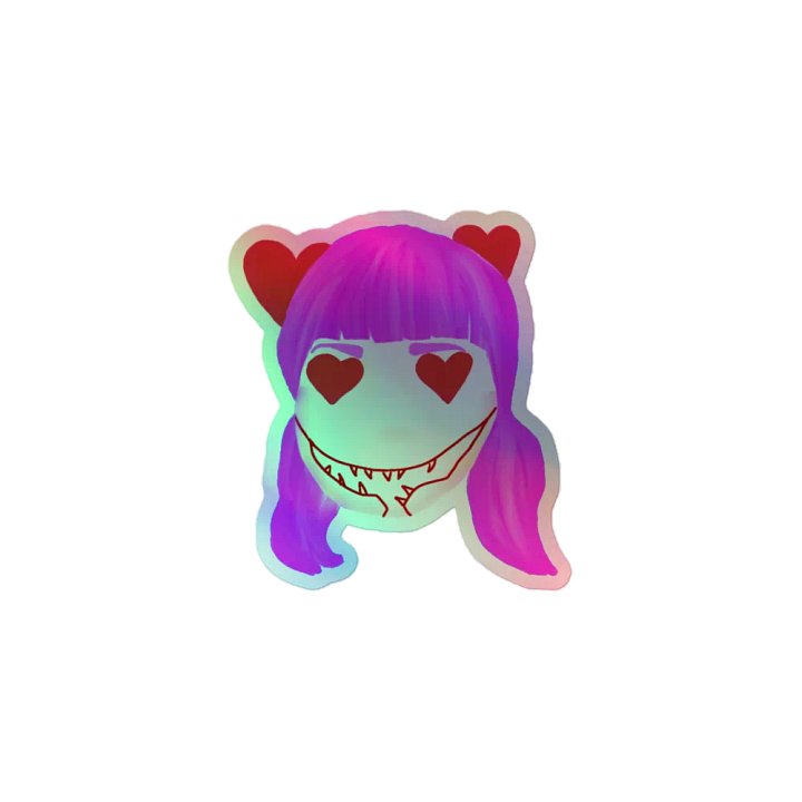 PROBZZ Pink "Adore" Holographic Sticker product image (1)