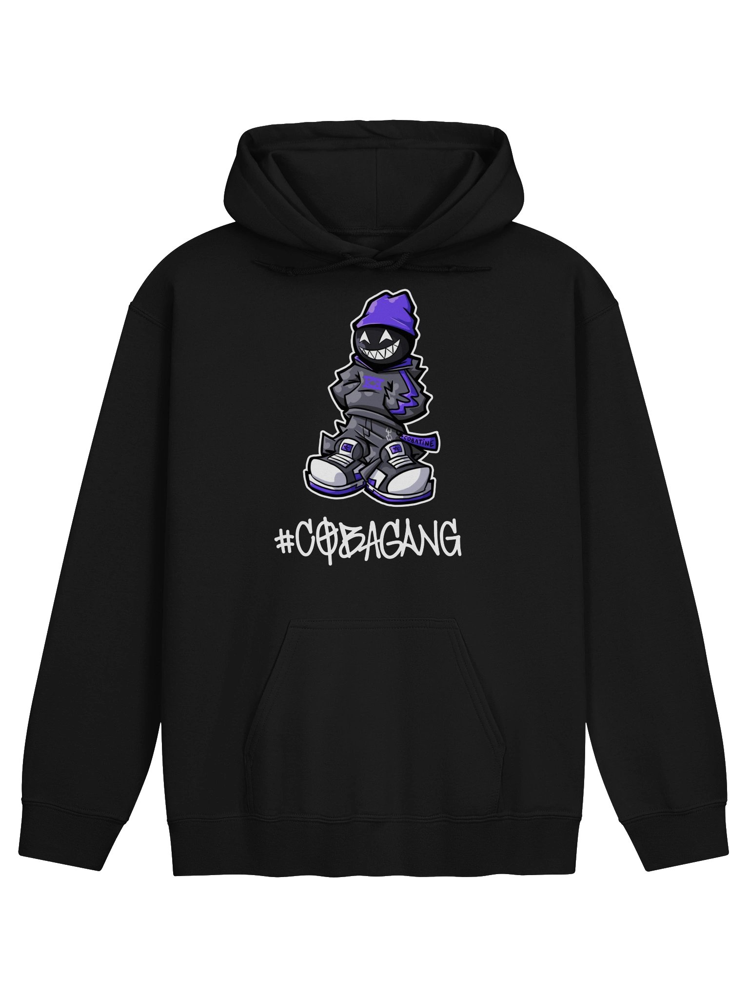 CobaGang Hoodie BLACK product image (2)