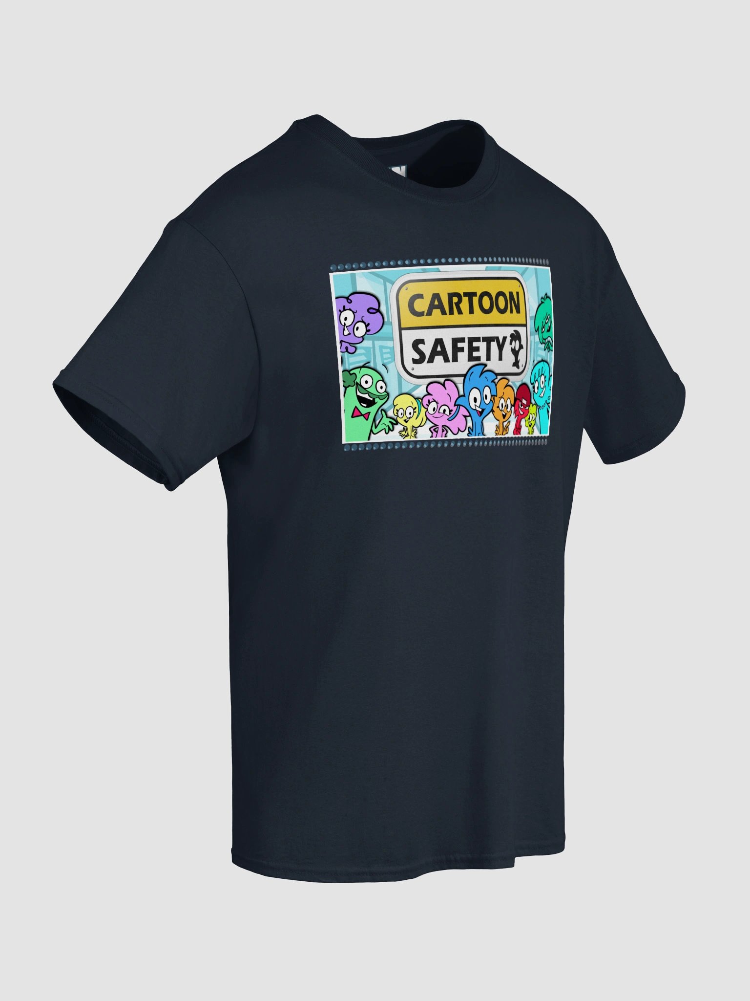 Cartoon Safety - Group Shot T-Shirt product image (6)