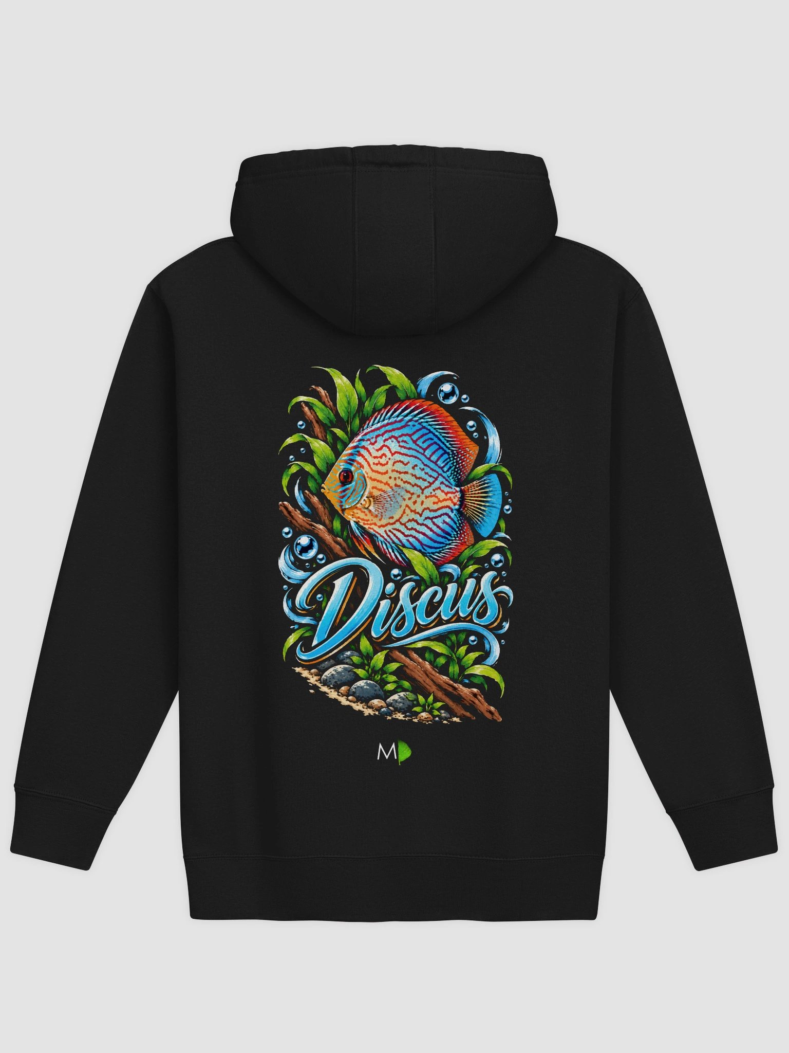 Freshwater Icons - Discus BACK PRINT Hoodie product image (1)