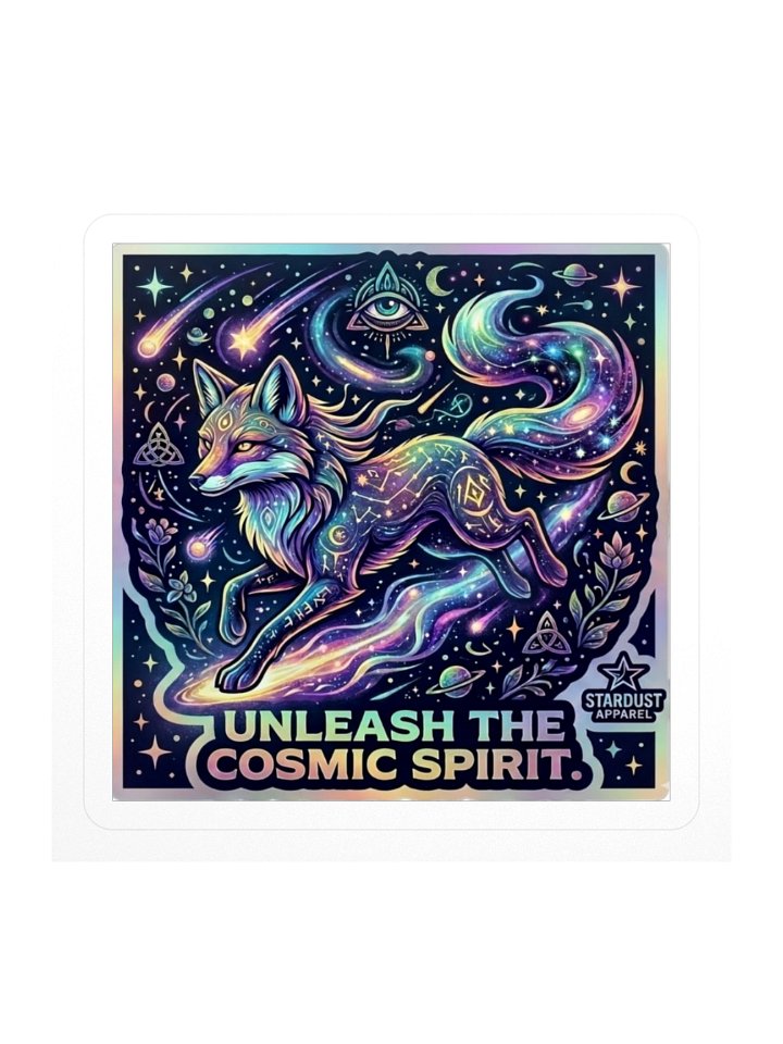 "Cosmic Spirit" Kiss Cut Sticker product image (1)